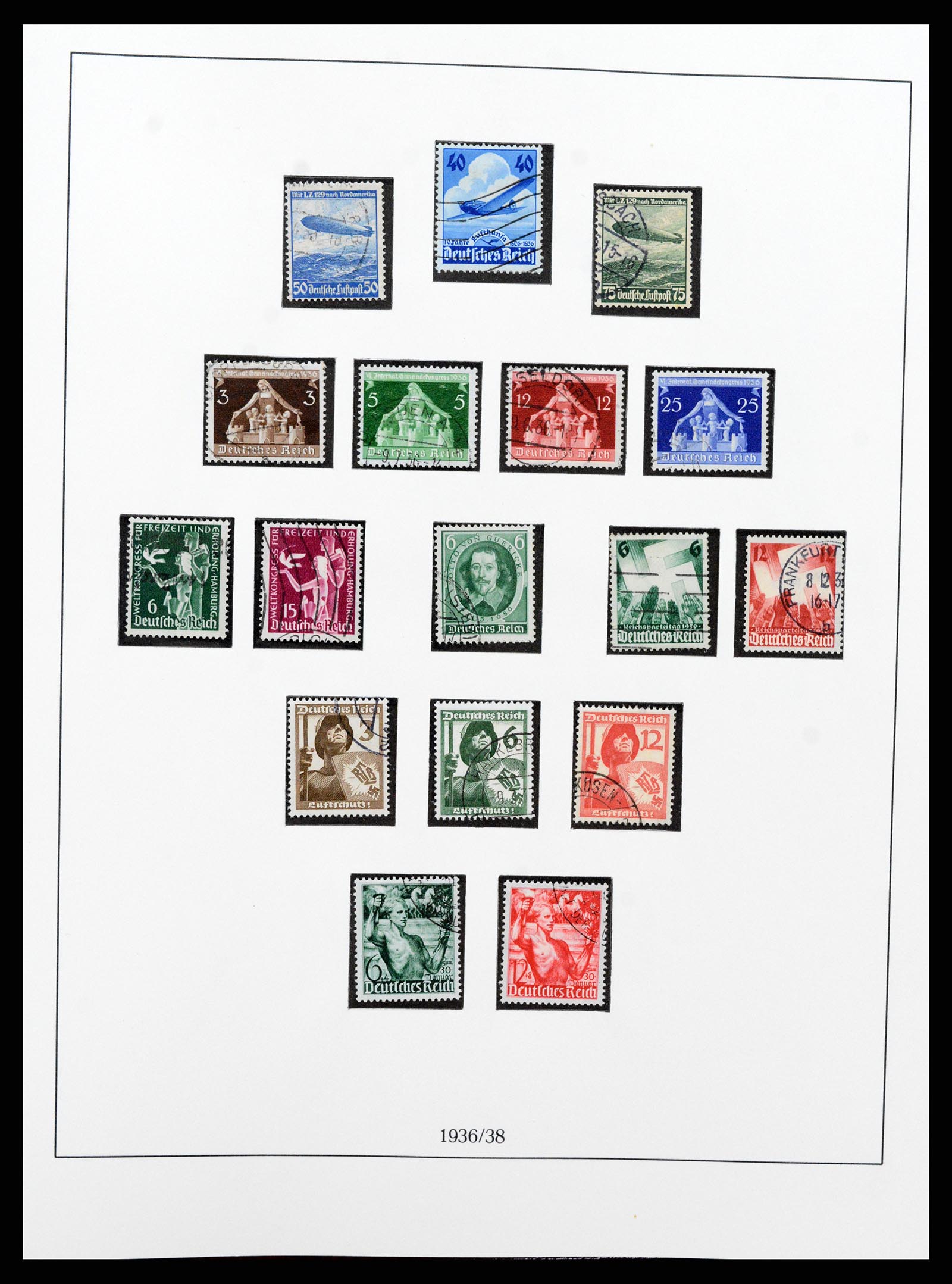 37400 054 - Postzegelverzameling 37400 Duitse Rijk 1872-1945.