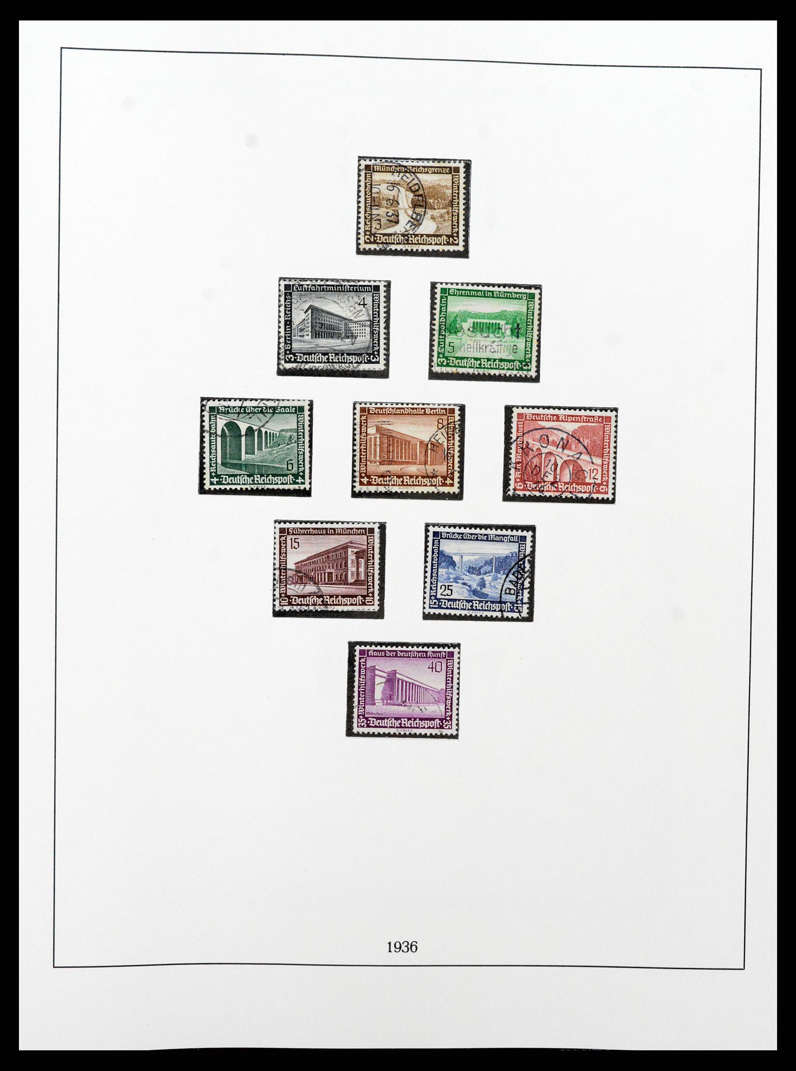 37400 057 - Postzegelverzameling 37400 Duitse Rijk 1872-1945.