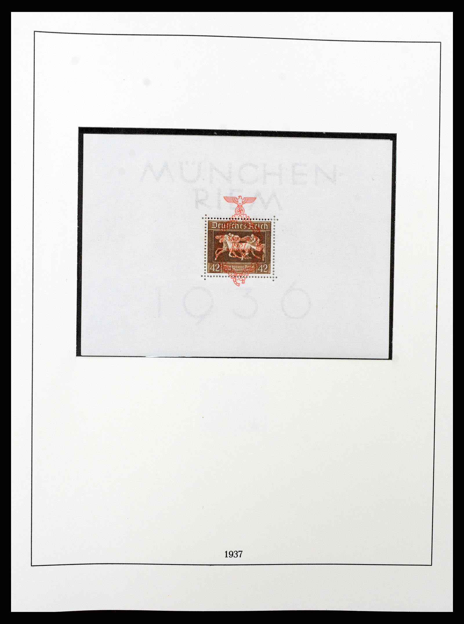 37400 060 - Postzegelverzameling 37400 Duitse Rijk 1872-1945.