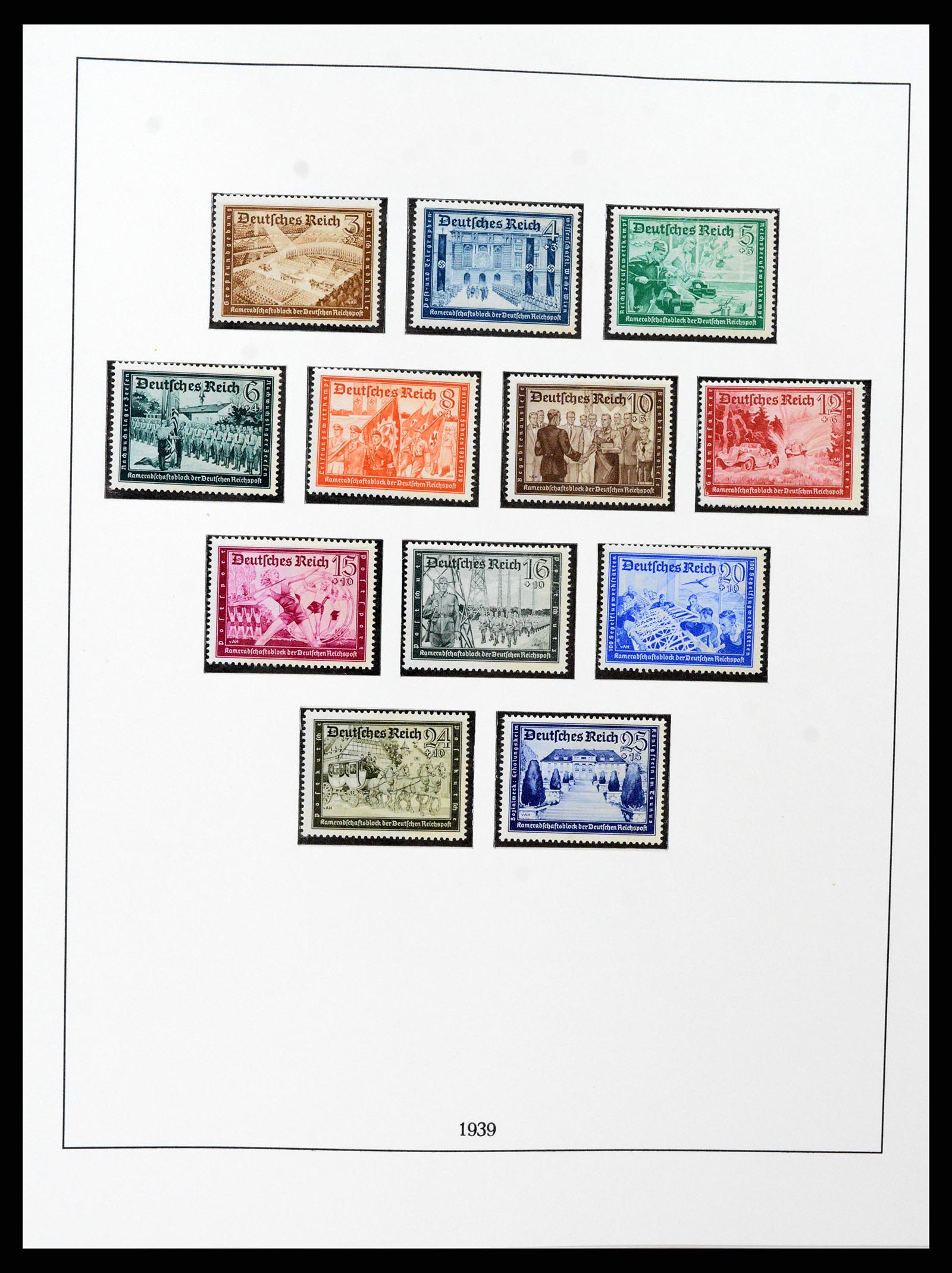 37400 065 - Postzegelverzameling 37400 Duitse Rijk 1872-1945.