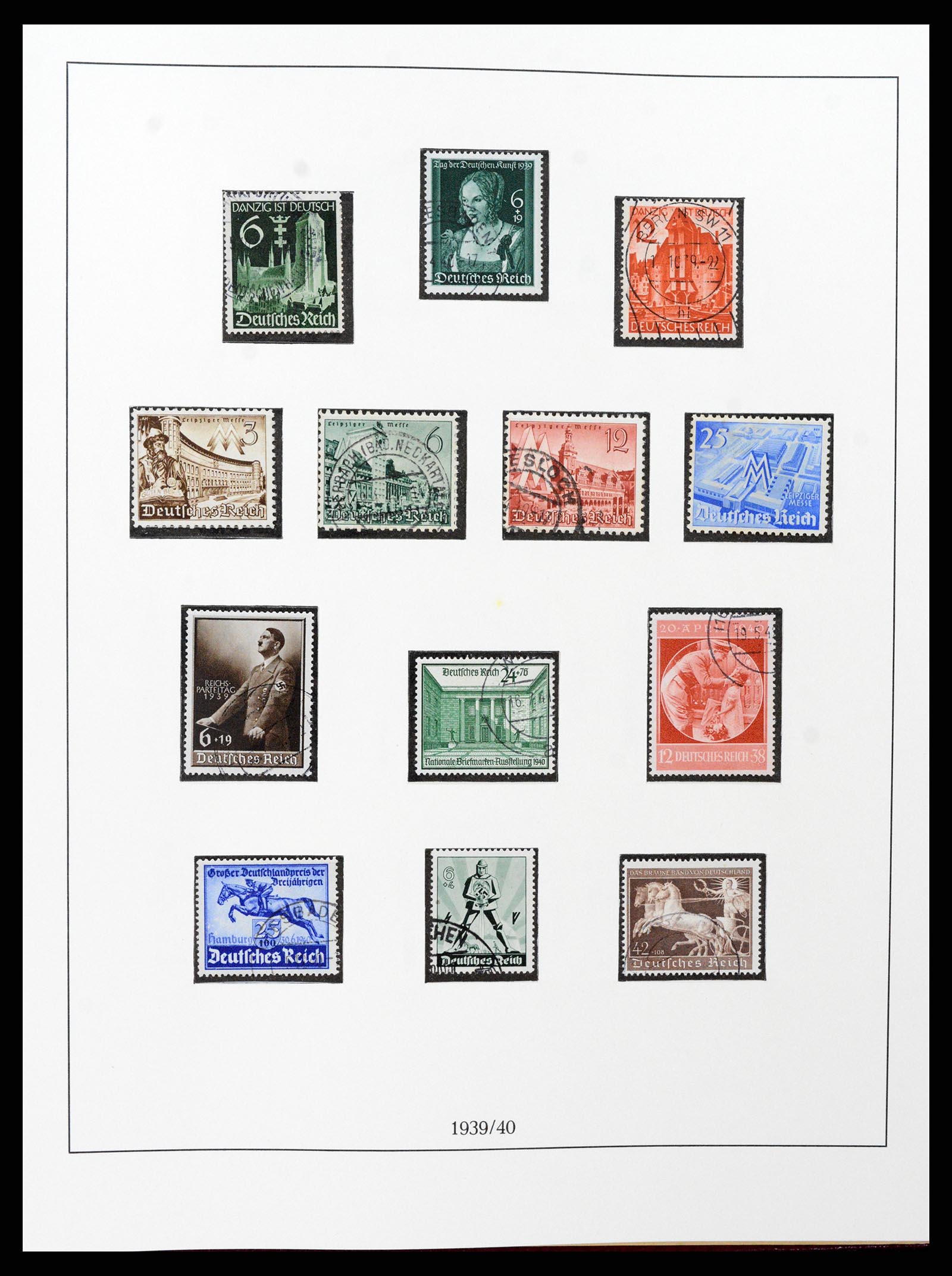 37400 068 - Postzegelverzameling 37400 Duitse Rijk 1872-1945.