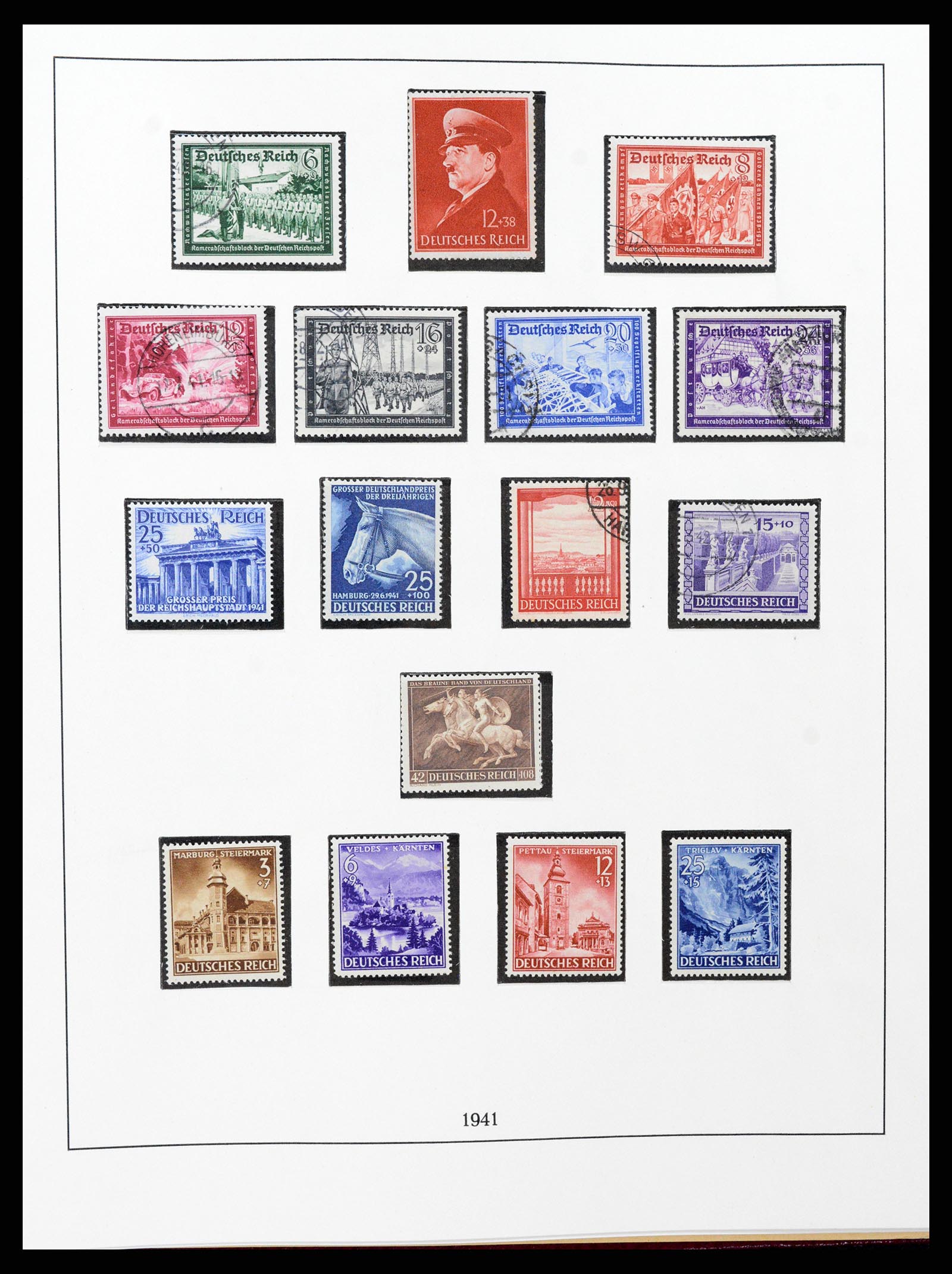 37400 071 - Postzegelverzameling 37400 Duitse Rijk 1872-1945.