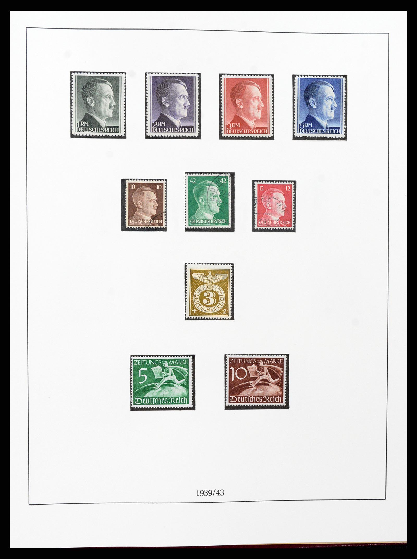 37400 073 - Postzegelverzameling 37400 Duitse Rijk 1872-1945.