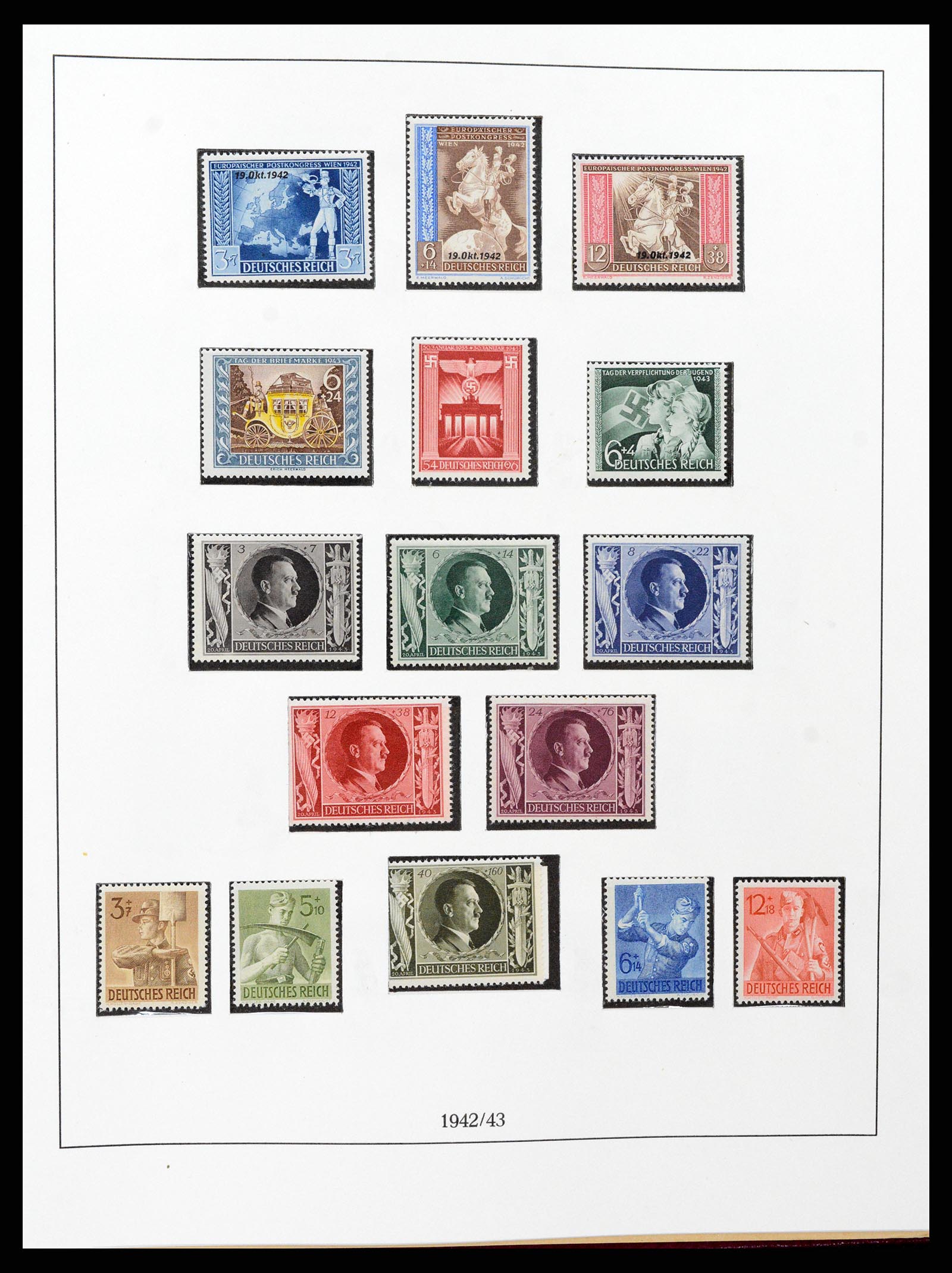 37400 076 - Postzegelverzameling 37400 Duitse Rijk 1872-1945.