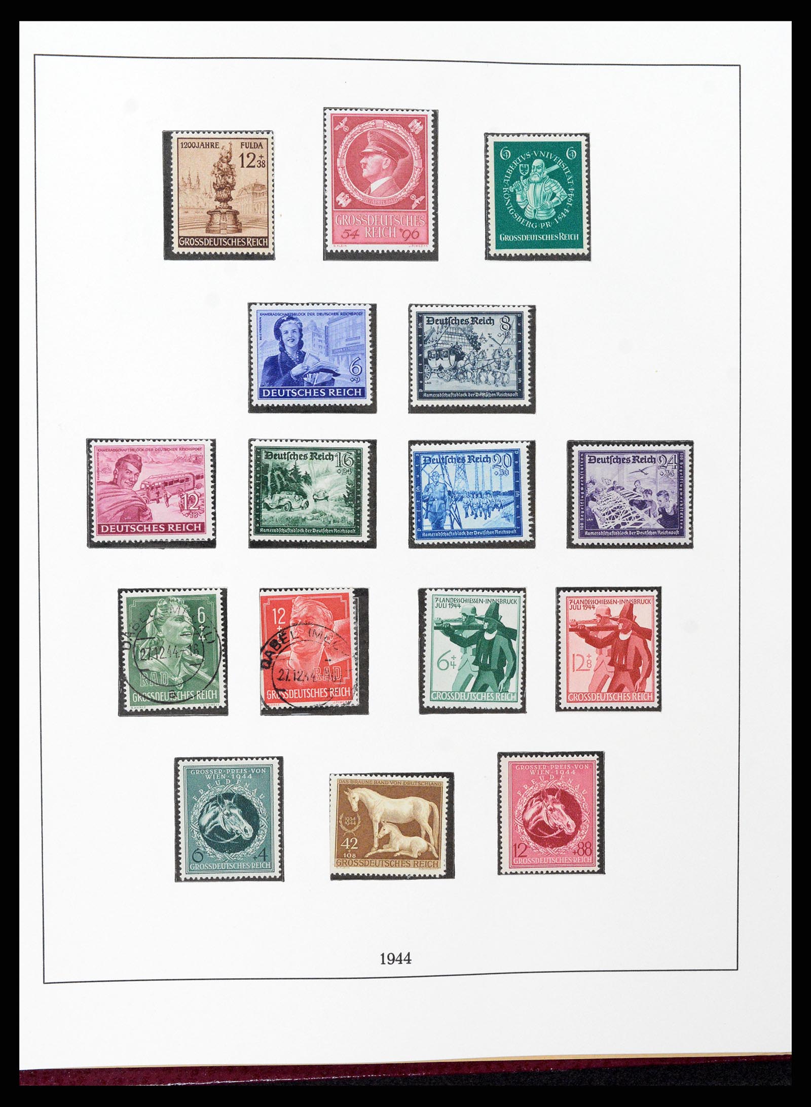37400 079 - Postzegelverzameling 37400 Duitse Rijk 1872-1945.