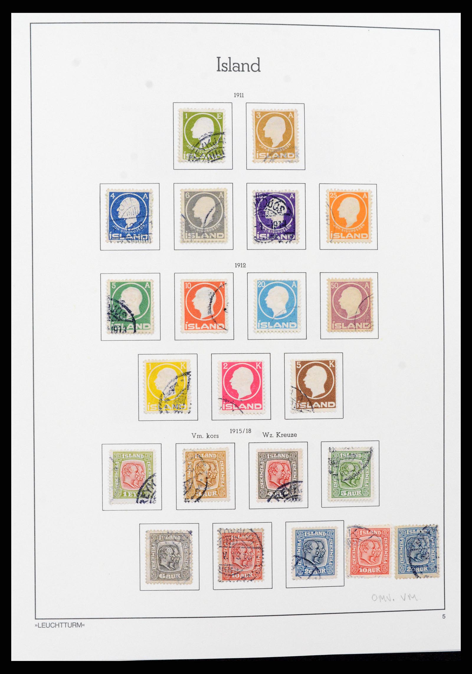 37401 005 - Postzegelverzameling 37401 IJsland 1873-2002.