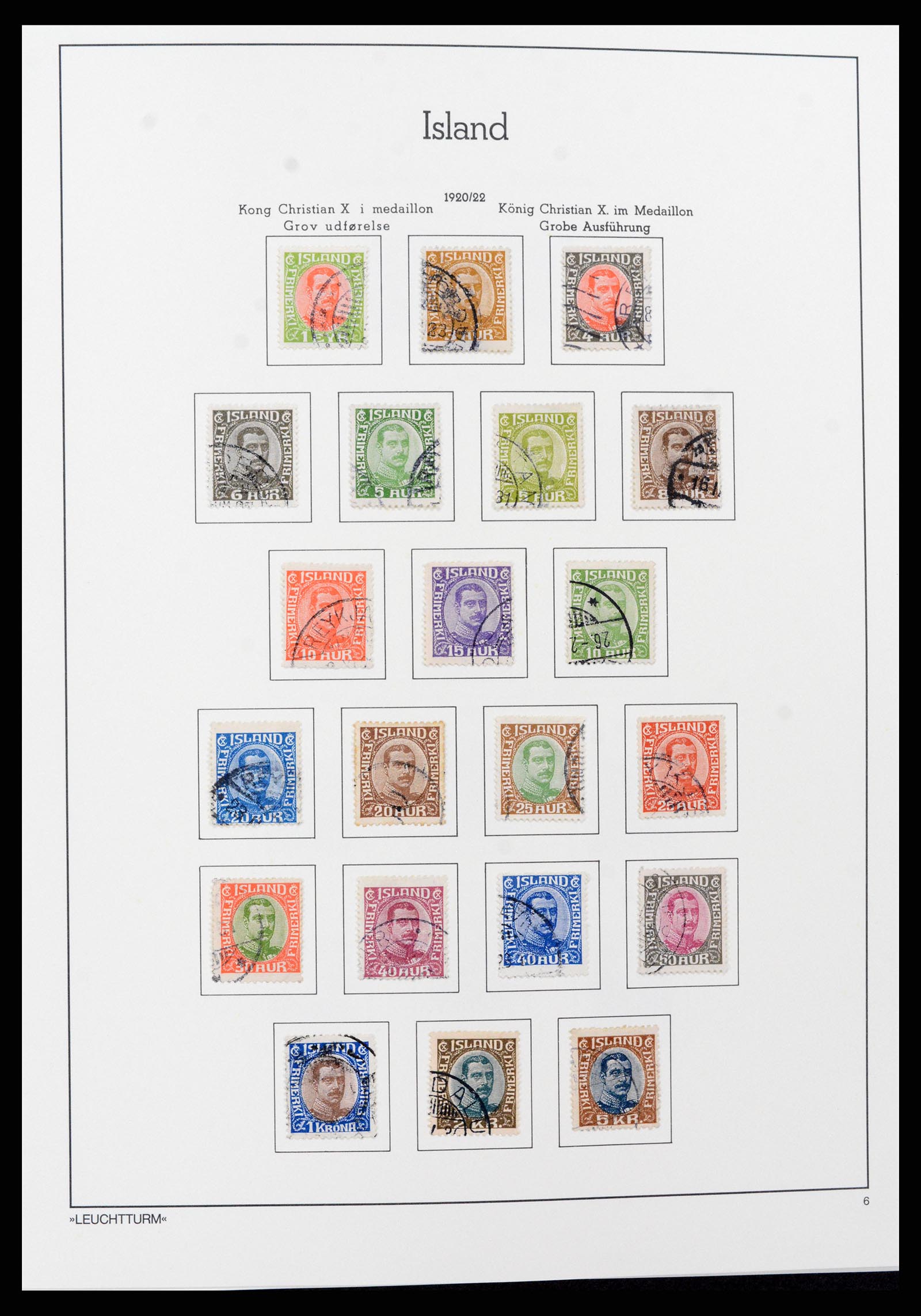 37401 006 - Postzegelverzameling 37401 IJsland 1873-2002.