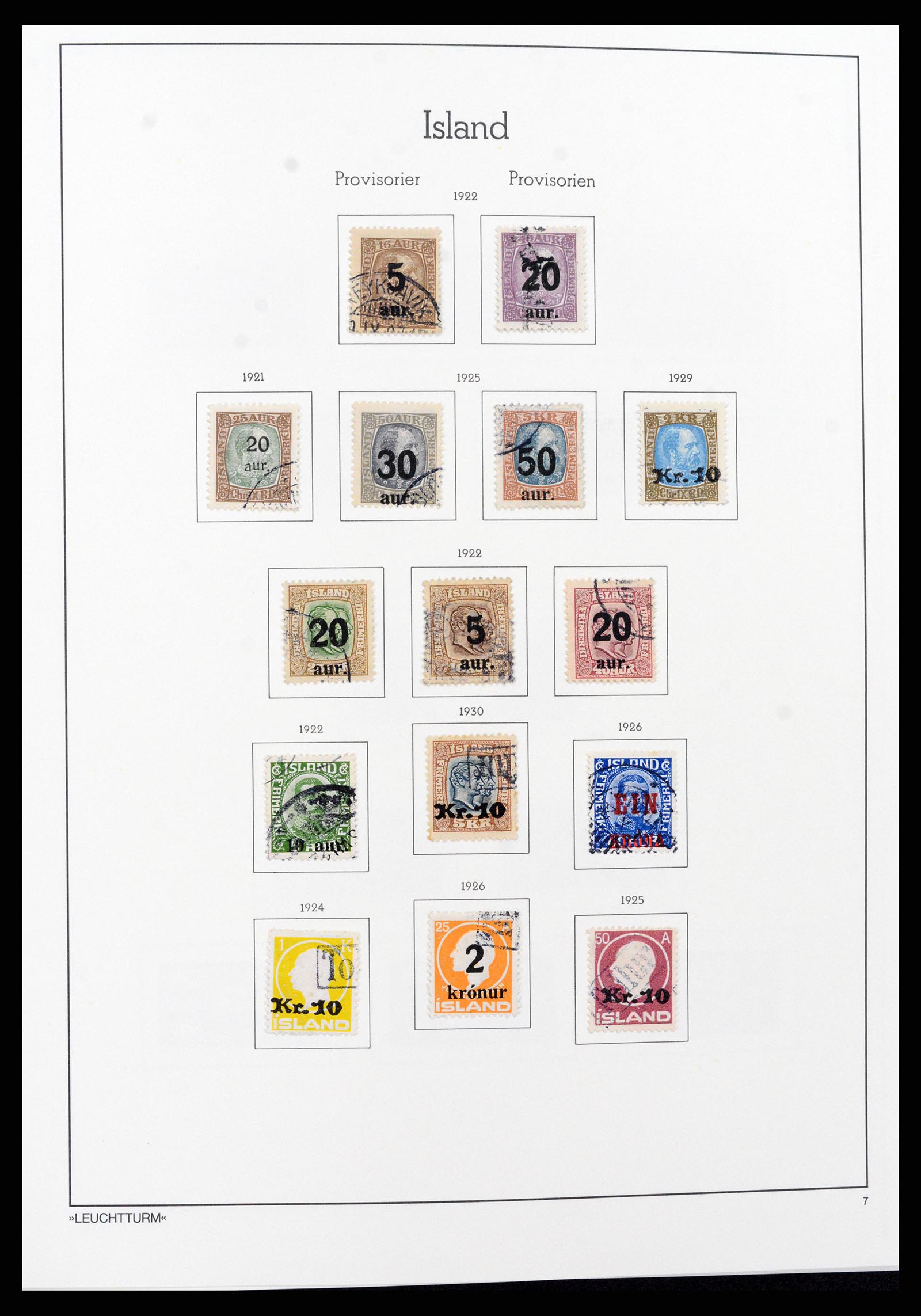 37401 007 - Postzegelverzameling 37401 IJsland 1873-2002.