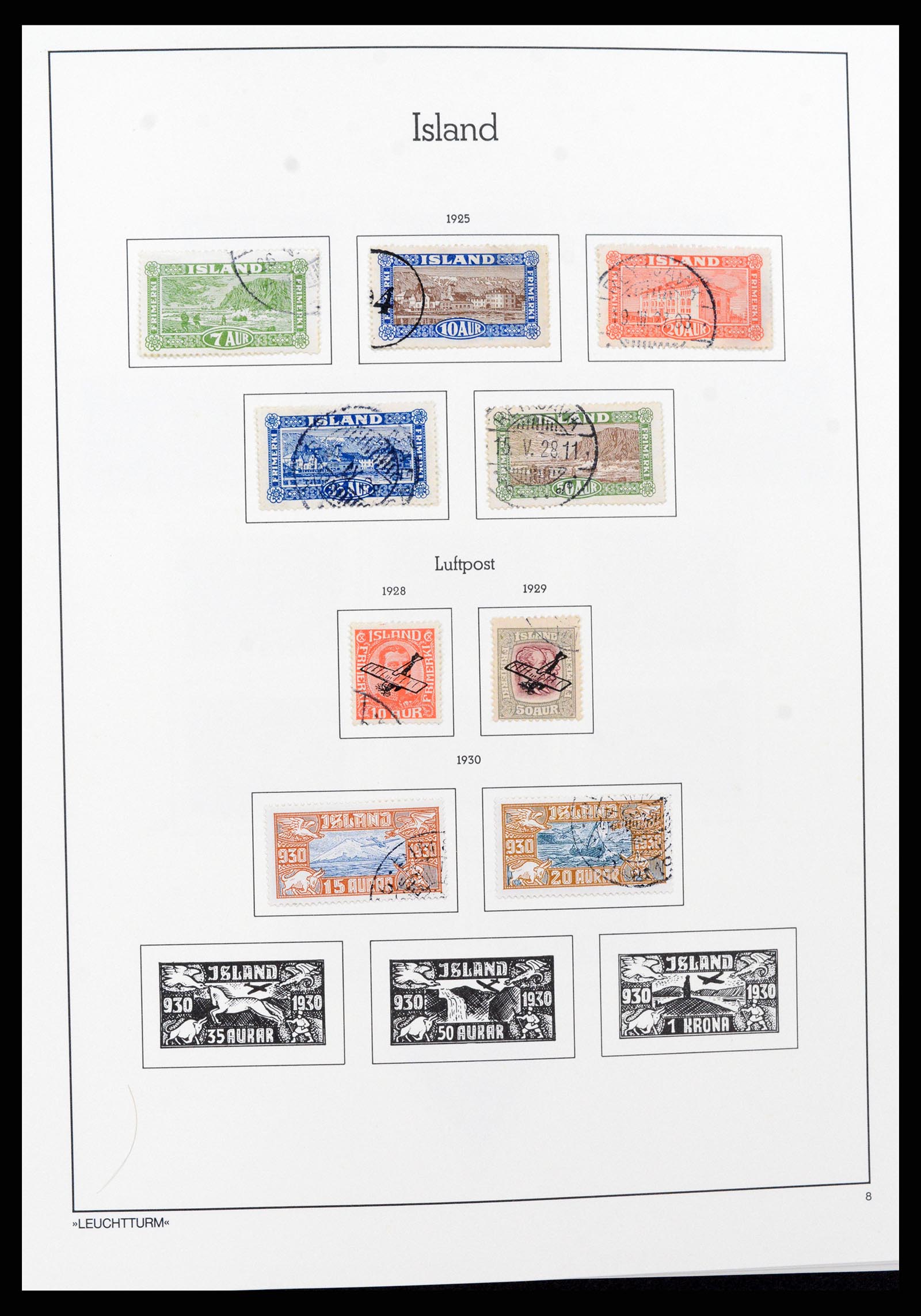 37401 008 - Postzegelverzameling 37401 IJsland 1873-2002.