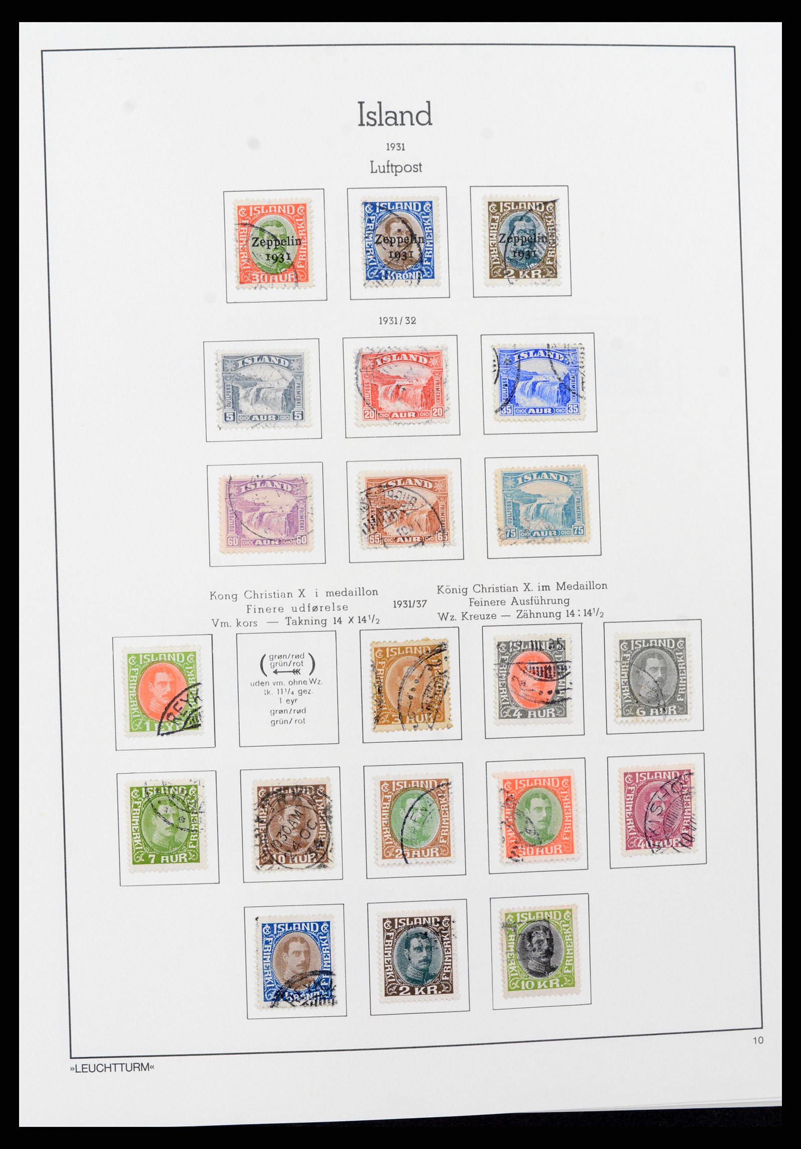 37401 010 - Postzegelverzameling 37401 IJsland 1873-2002.