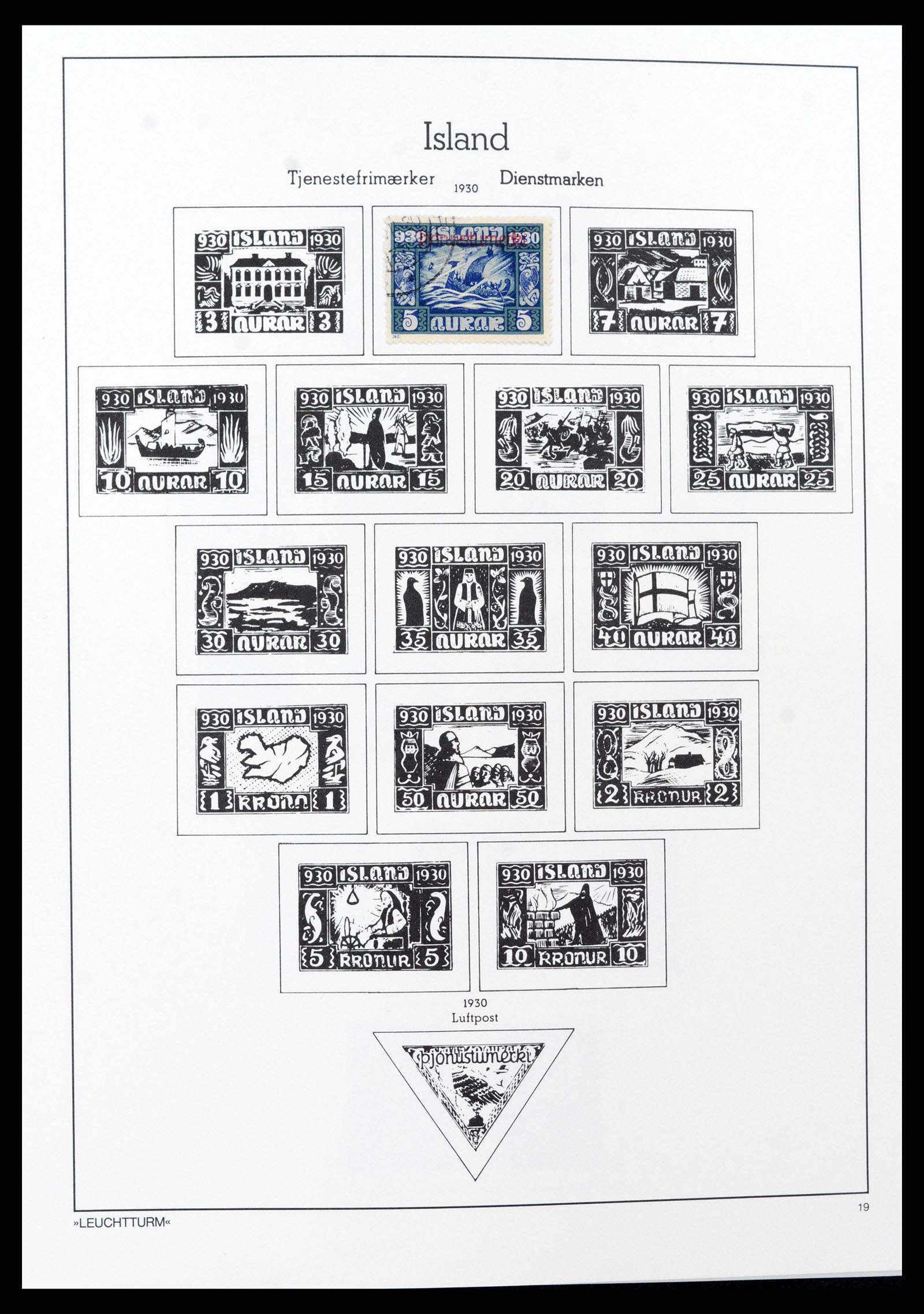 37401 019 - Stamp collection 37401 Iceland 1873-2002.