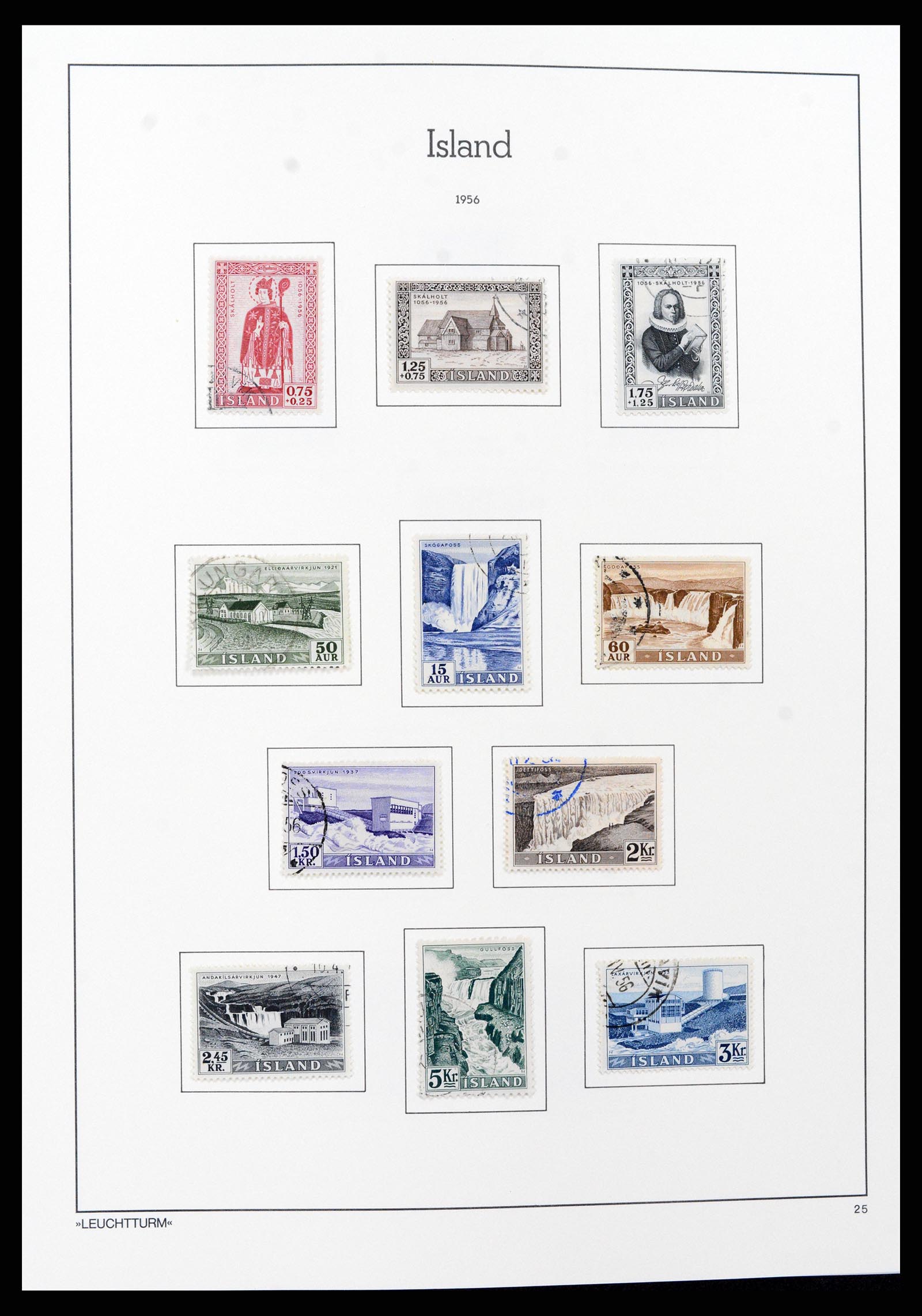 37401 025 - Postzegelverzameling 37401 IJsland 1873-2002.