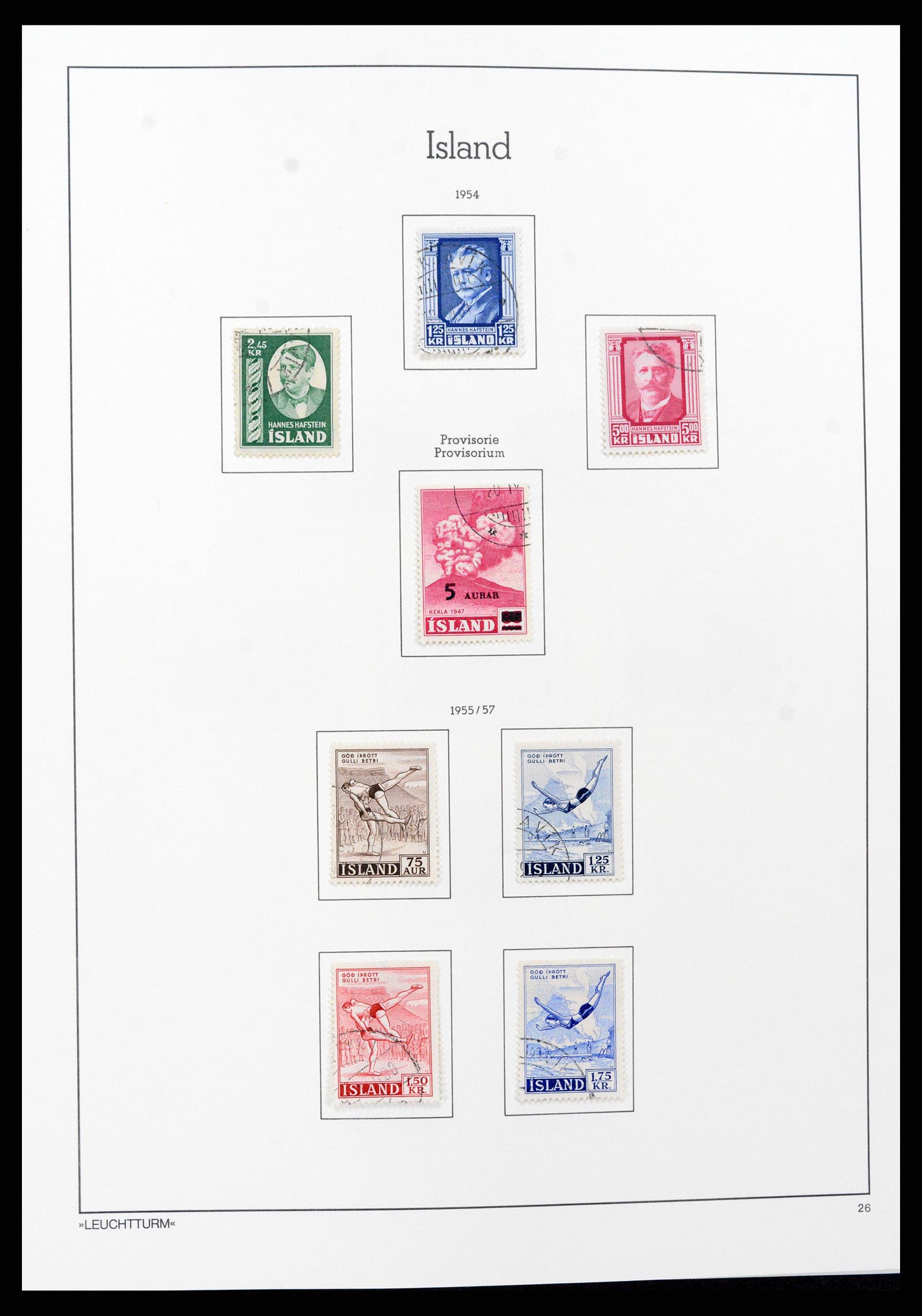 37401 026 - Stamp collection 37401 Iceland 1873-2002.