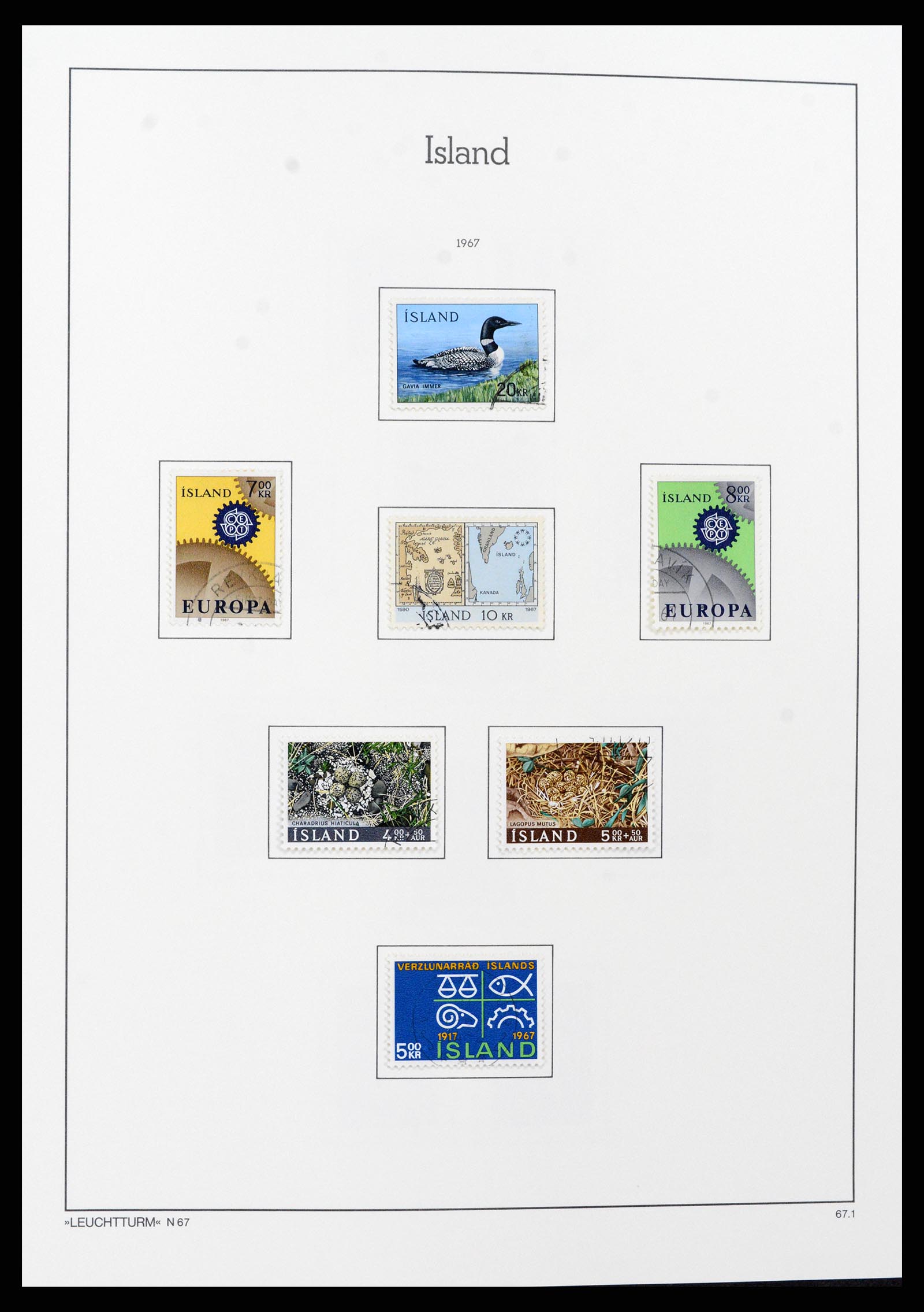 37401 037 - Postzegelverzameling 37401 IJsland 1873-2002.