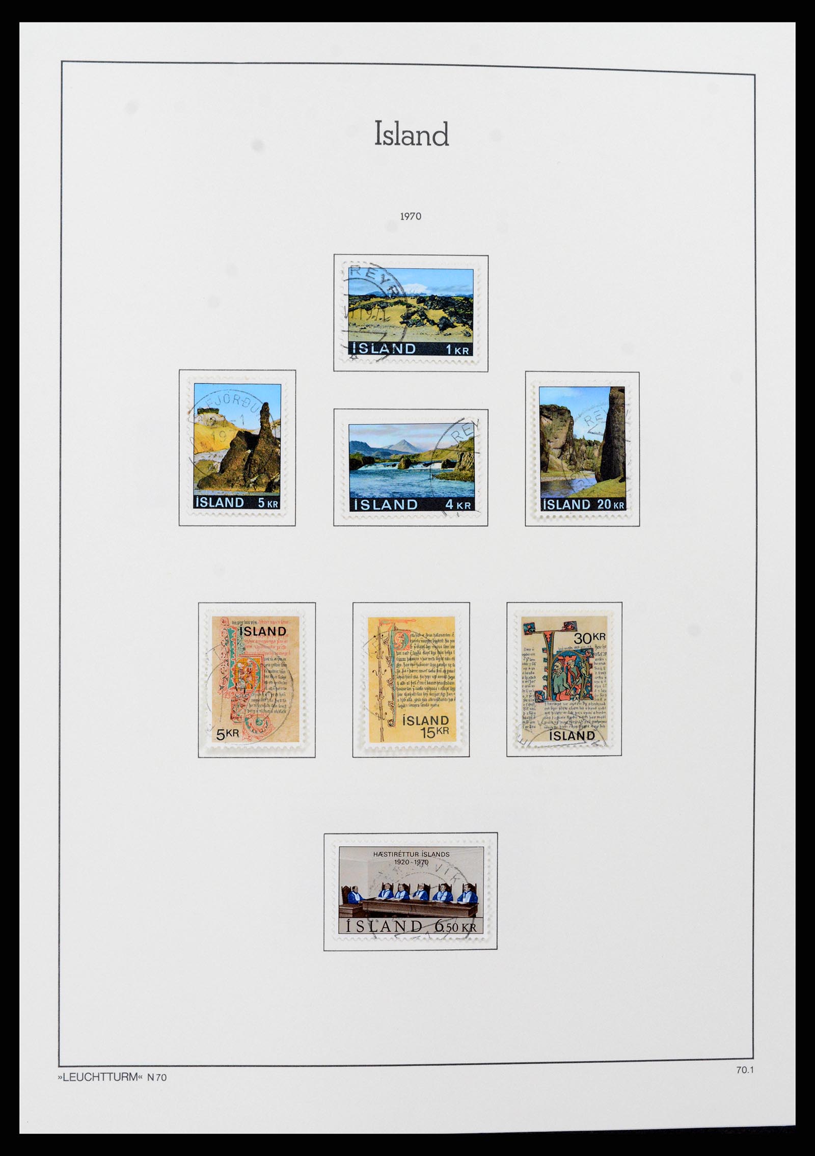 37401 039 - Postzegelverzameling 37401 IJsland 1873-2002.