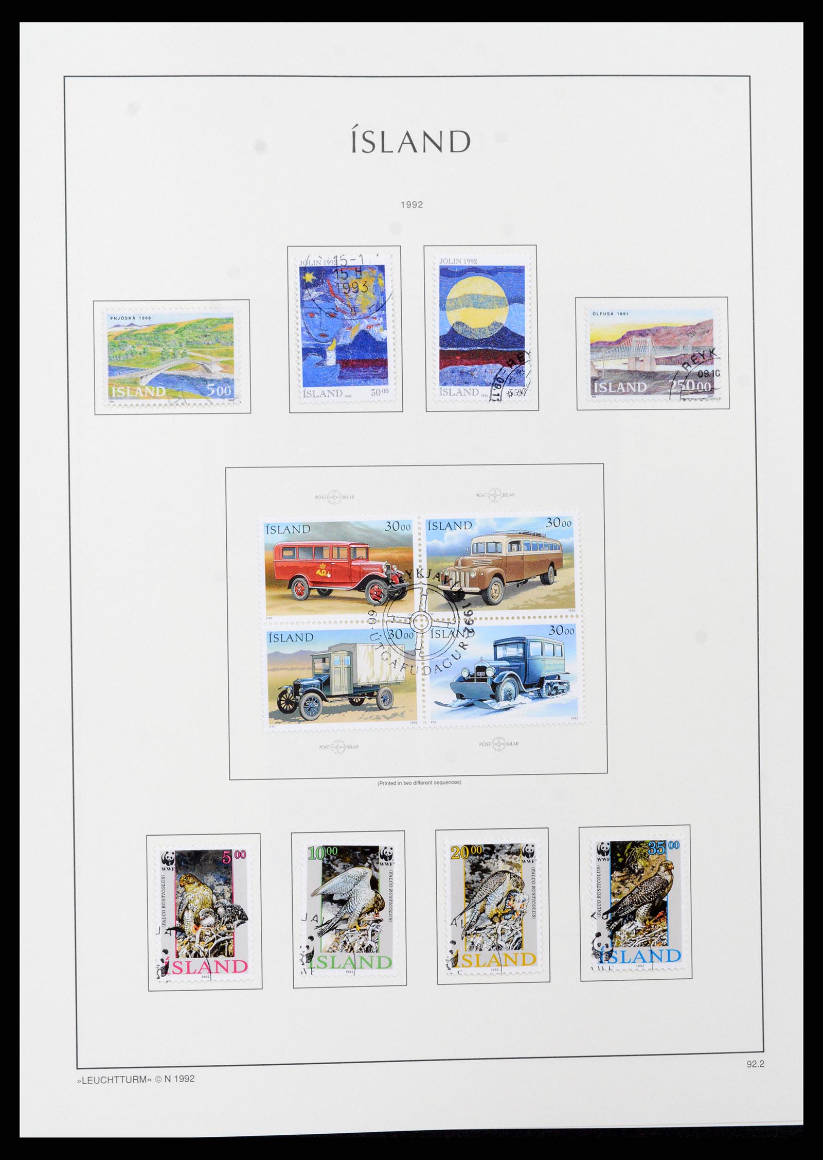 37401 078 - Stamp collection 37401 Iceland 1873-2002.