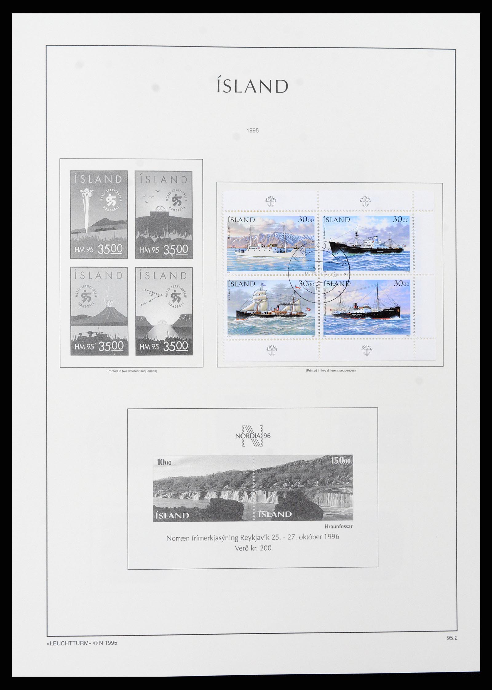 37401 085 - Stamp collection 37401 Iceland 1873-2002.