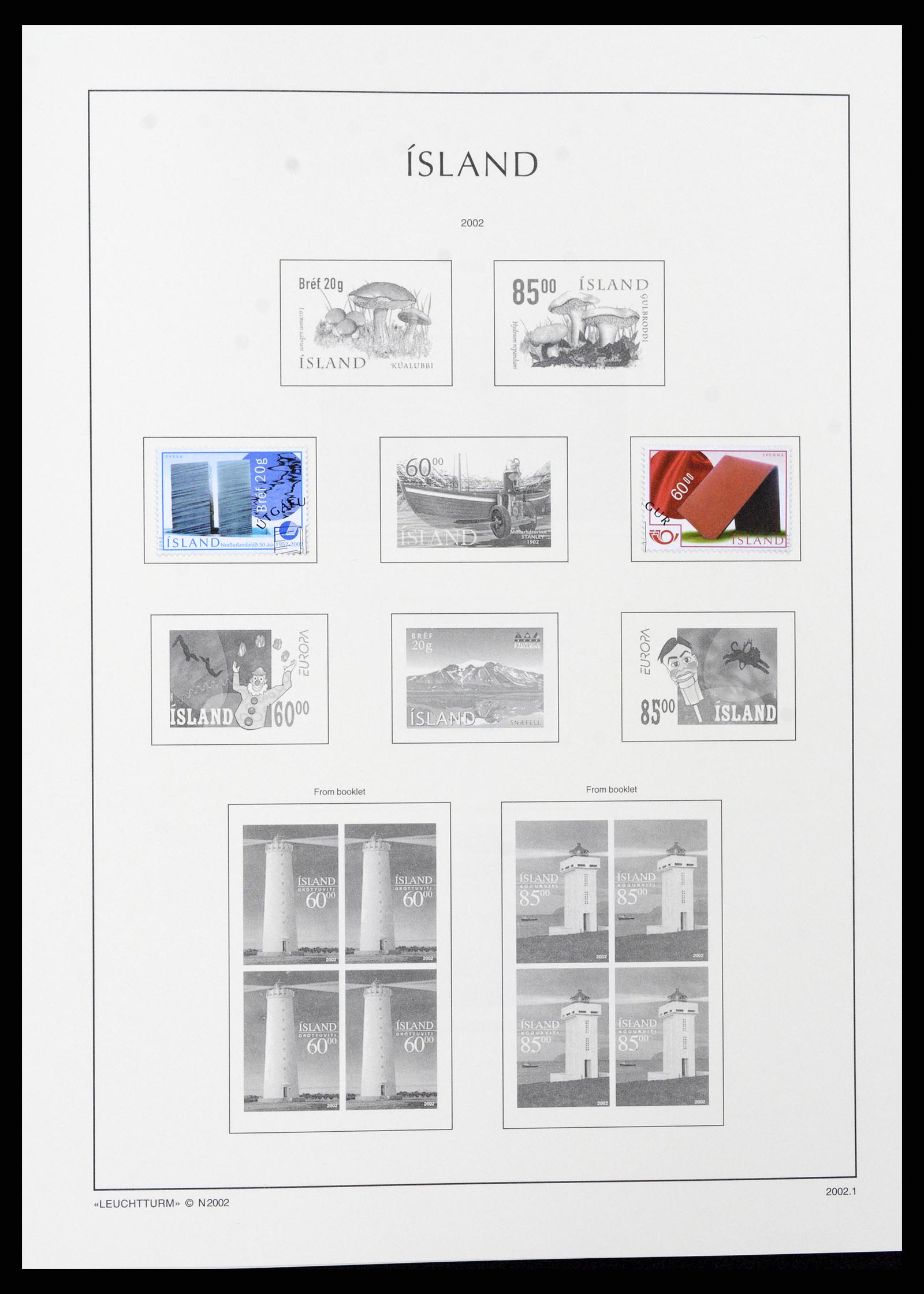 37401 099 - Postzegelverzameling 37401 IJsland 1873-2002.