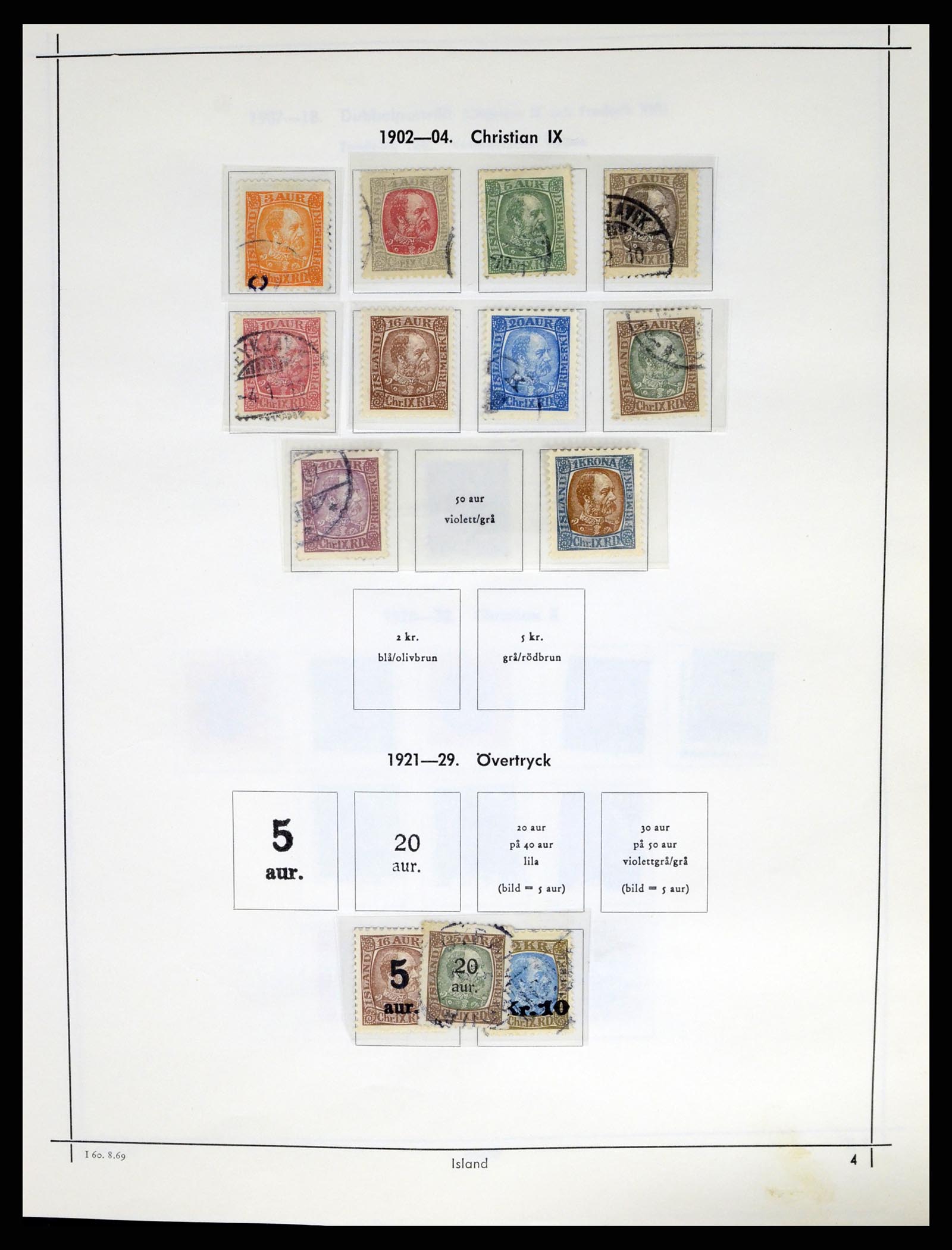 37402 006 - Postzegelverzameling 37402 IJsland 1876-2013.