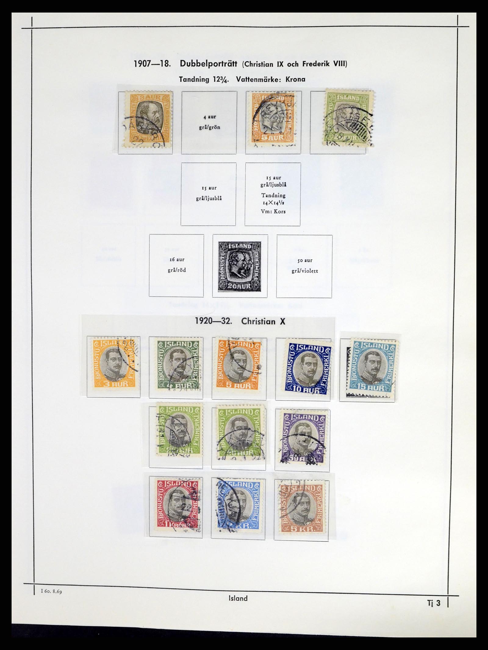 37402 007 - Postzegelverzameling 37402 IJsland 1876-2013.