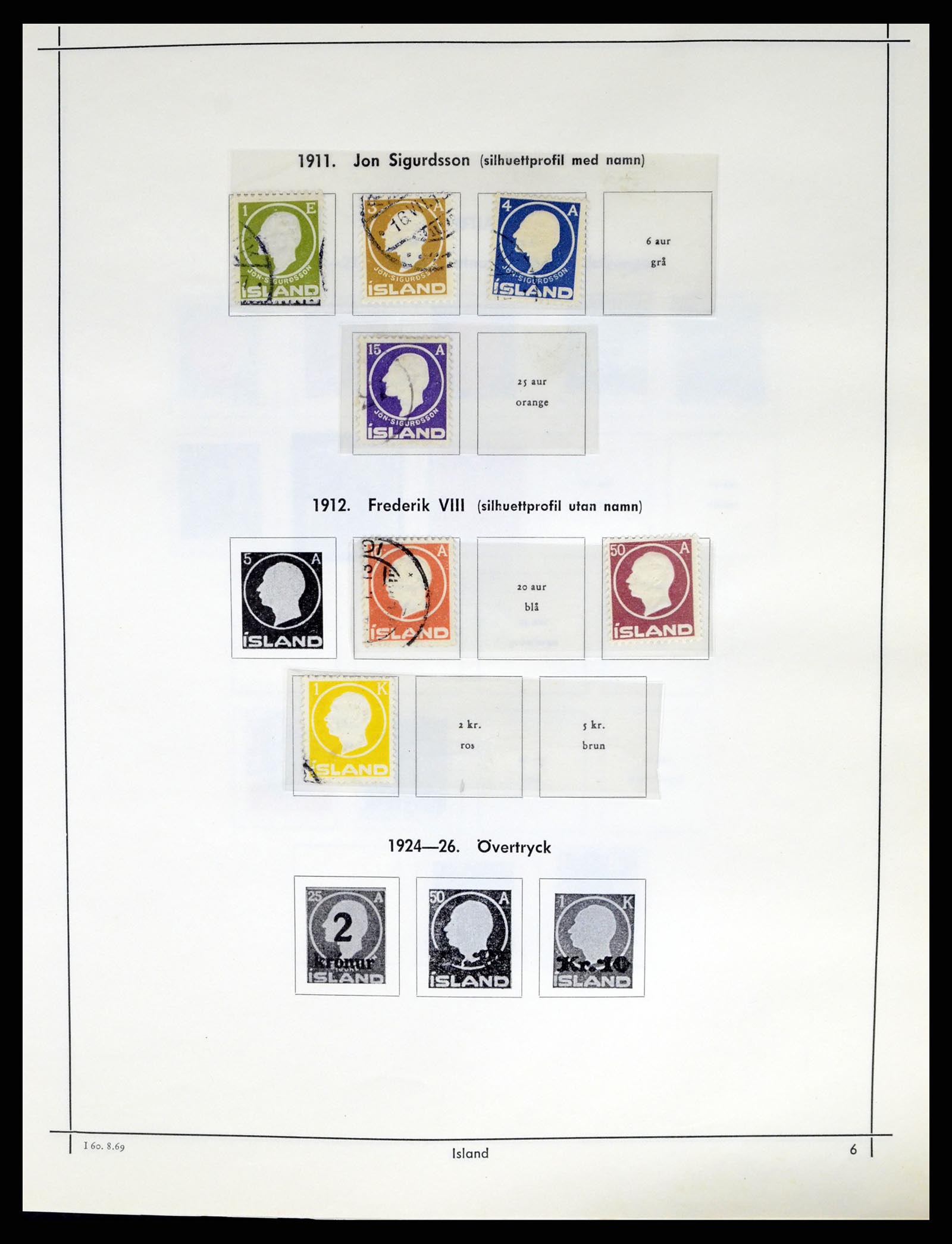 37402 009 - Postzegelverzameling 37402 IJsland 1876-2013.