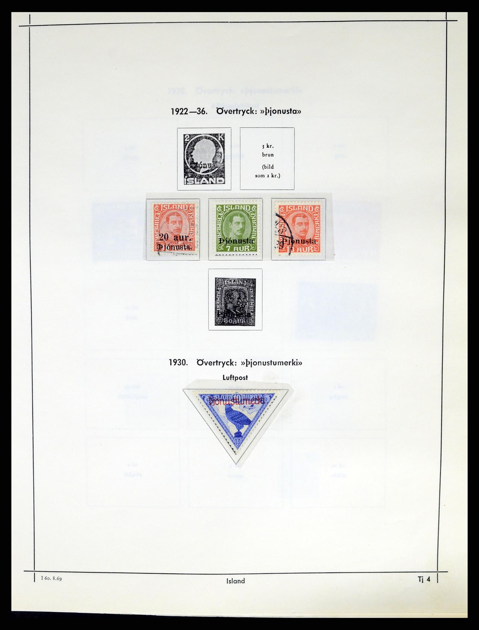 37402 011 - Postzegelverzameling 37402 IJsland 1876-2013.
