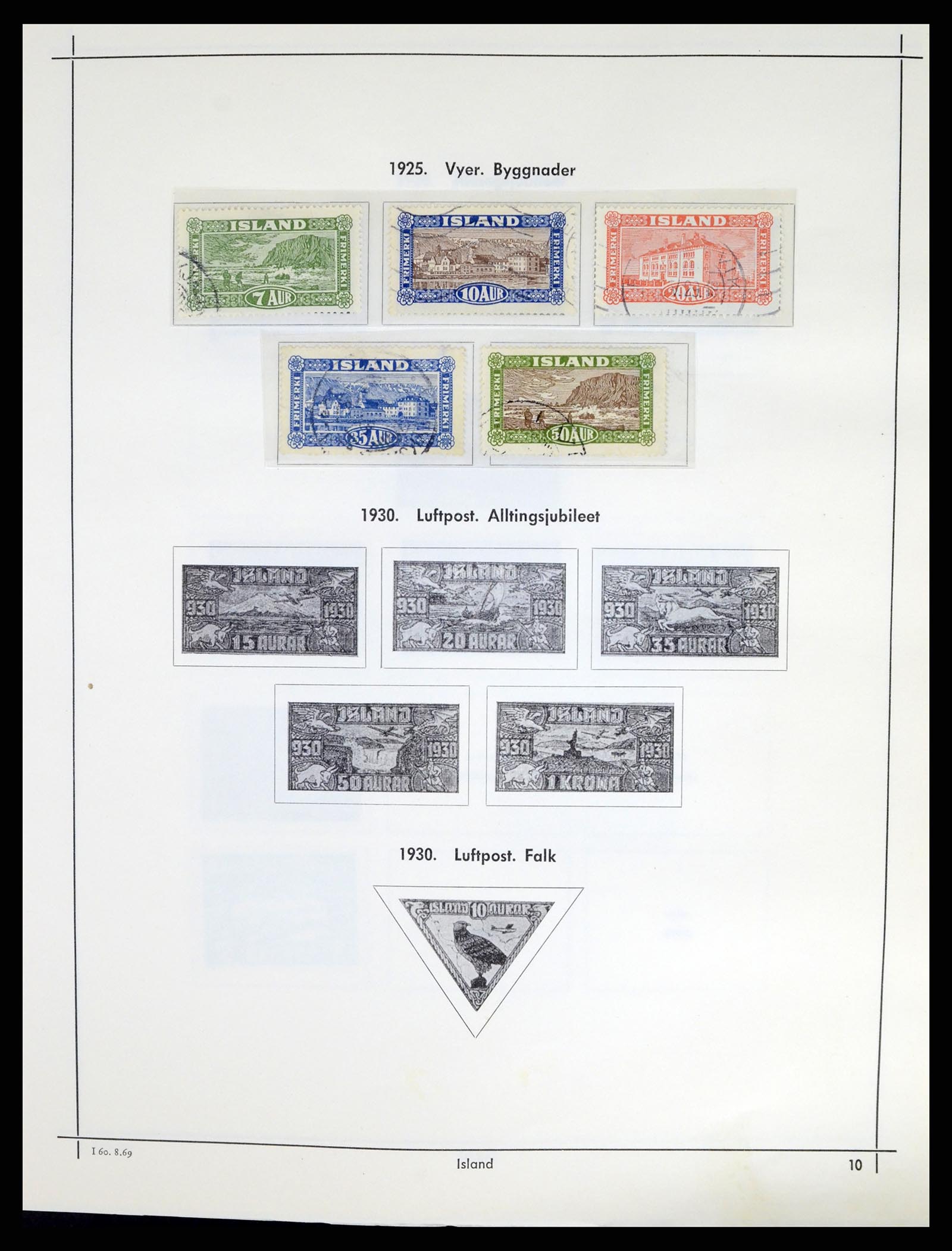 37402 014 - Postzegelverzameling 37402 IJsland 1876-2013.