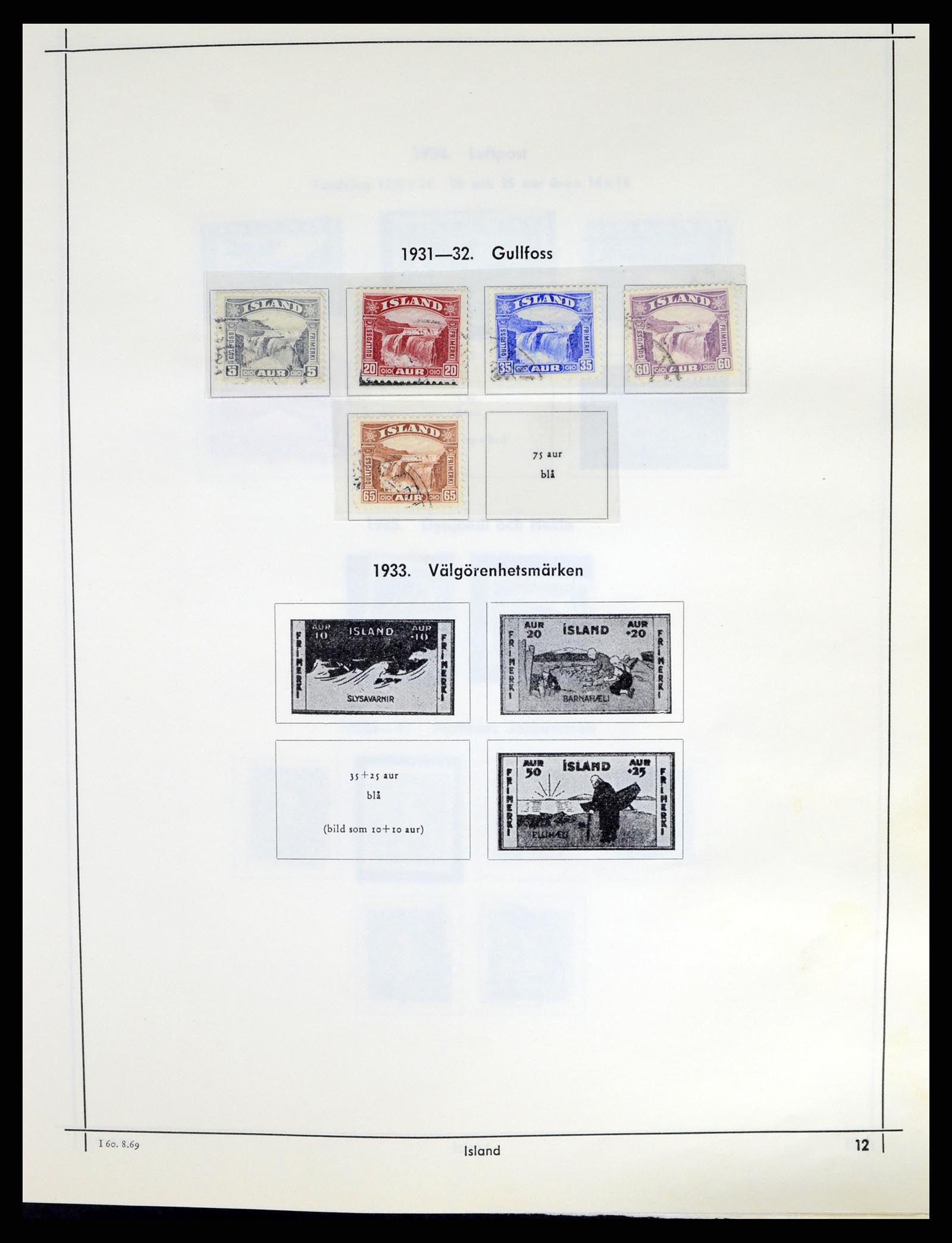 37402 016 - Postzegelverzameling 37402 IJsland 1876-2013.