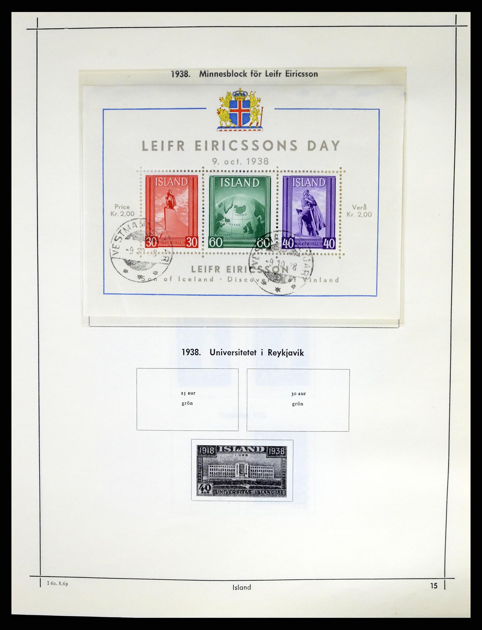 37402 018 - Postzegelverzameling 37402 IJsland 1876-2013.