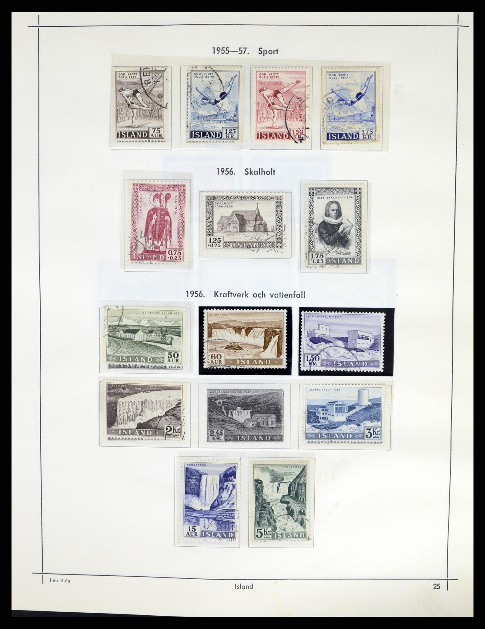 37402 028 - Stamp collection 37402 Iceland 1876-2013.