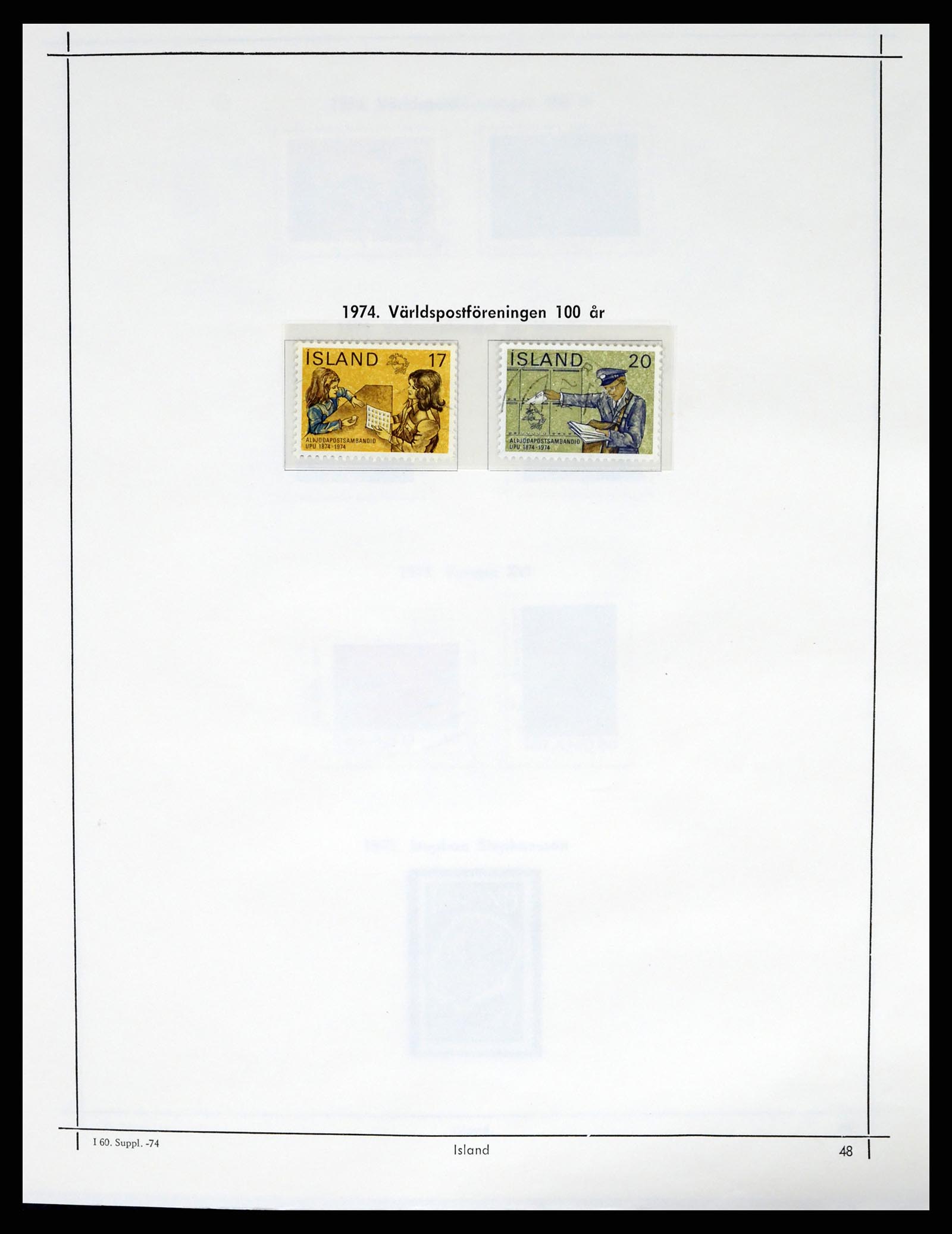 37402 050 - Postzegelverzameling 37402 IJsland 1876-2013.