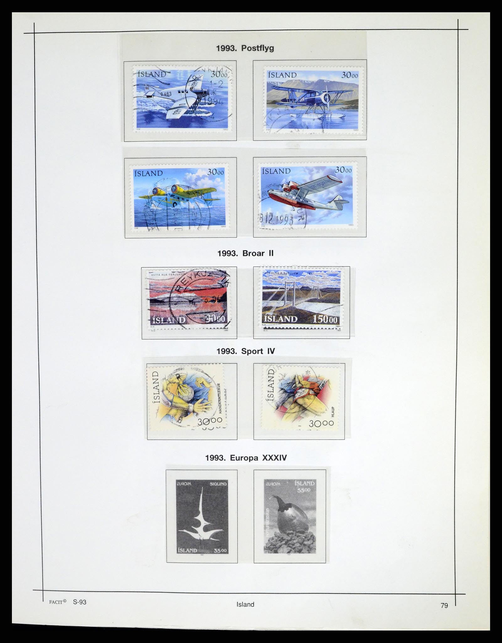 37402 082 - Postzegelverzameling 37402 IJsland 1876-2013.