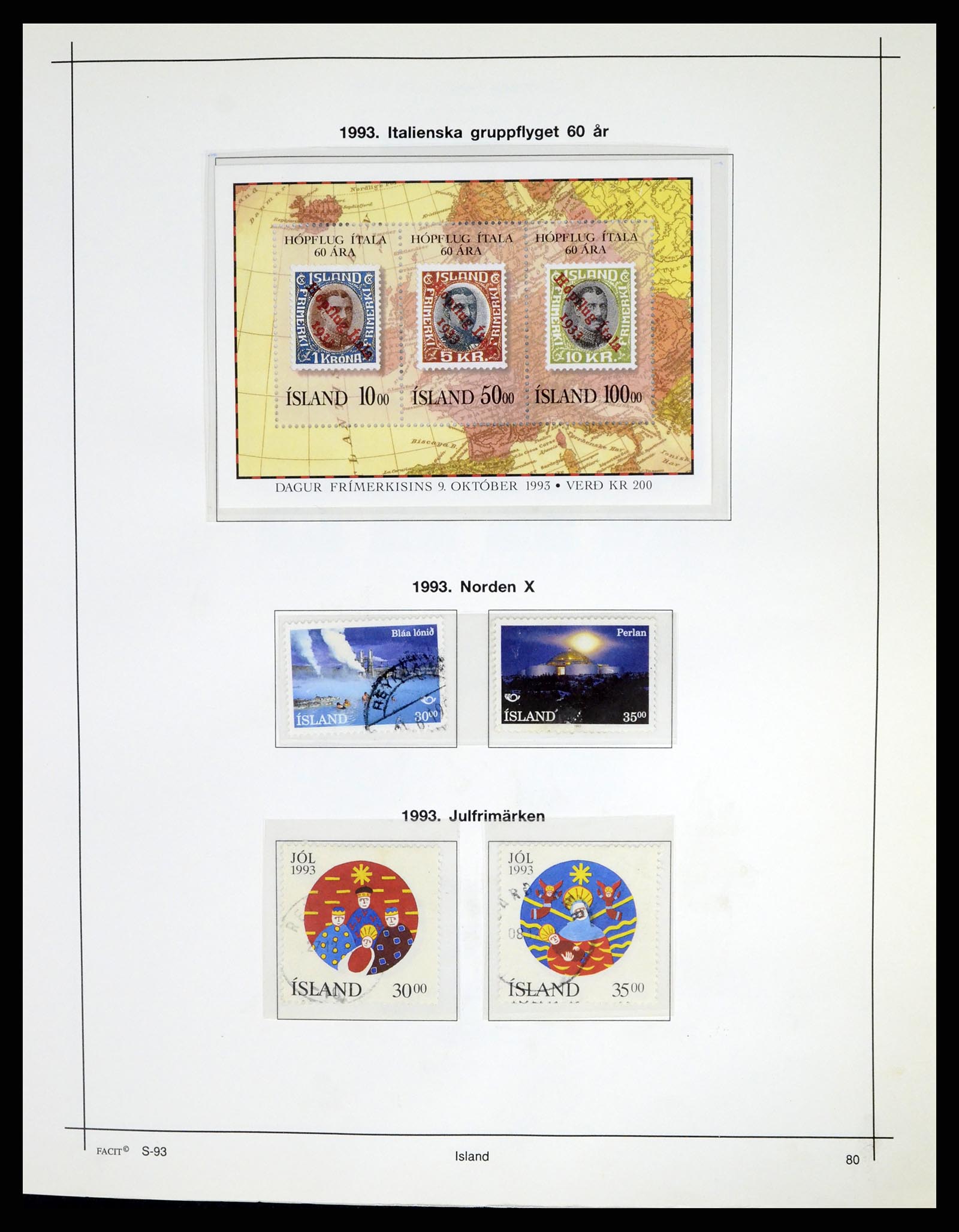 37402 083 - Postzegelverzameling 37402 IJsland 1876-2013.