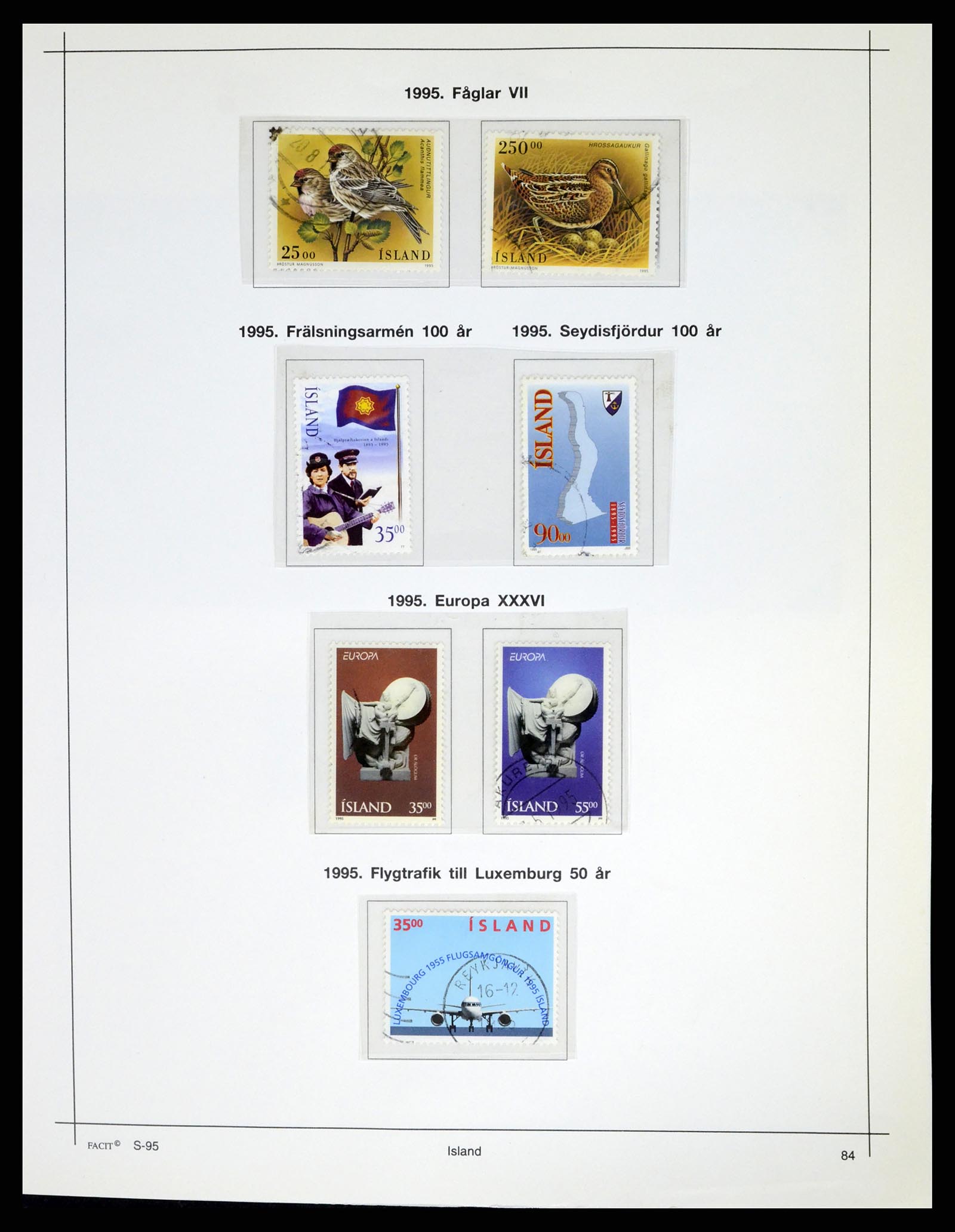37402 087 - Postzegelverzameling 37402 IJsland 1876-2013.