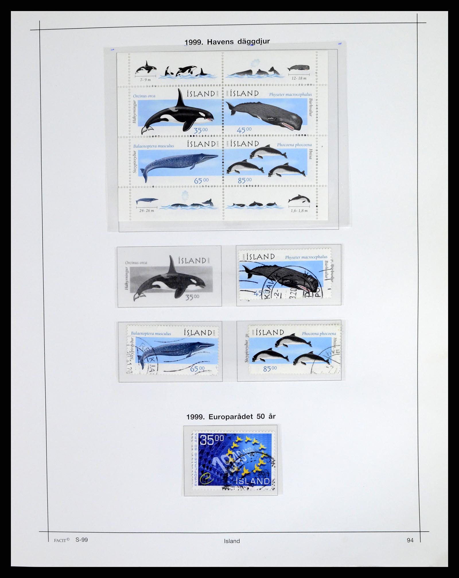 37402 098 - Postzegelverzameling 37402 IJsland 1876-2013.