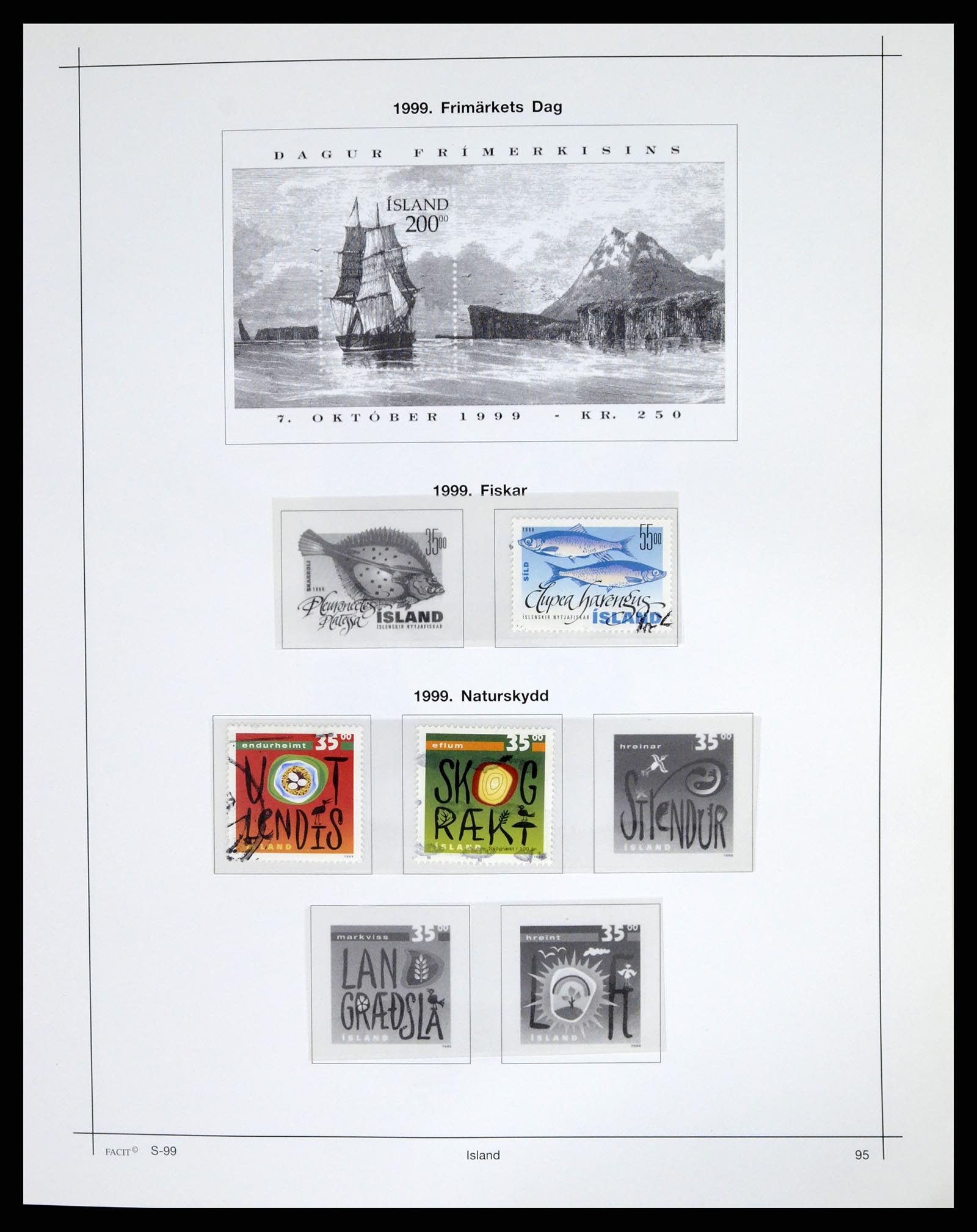 37402 099 - Postzegelverzameling 37402 IJsland 1876-2013.