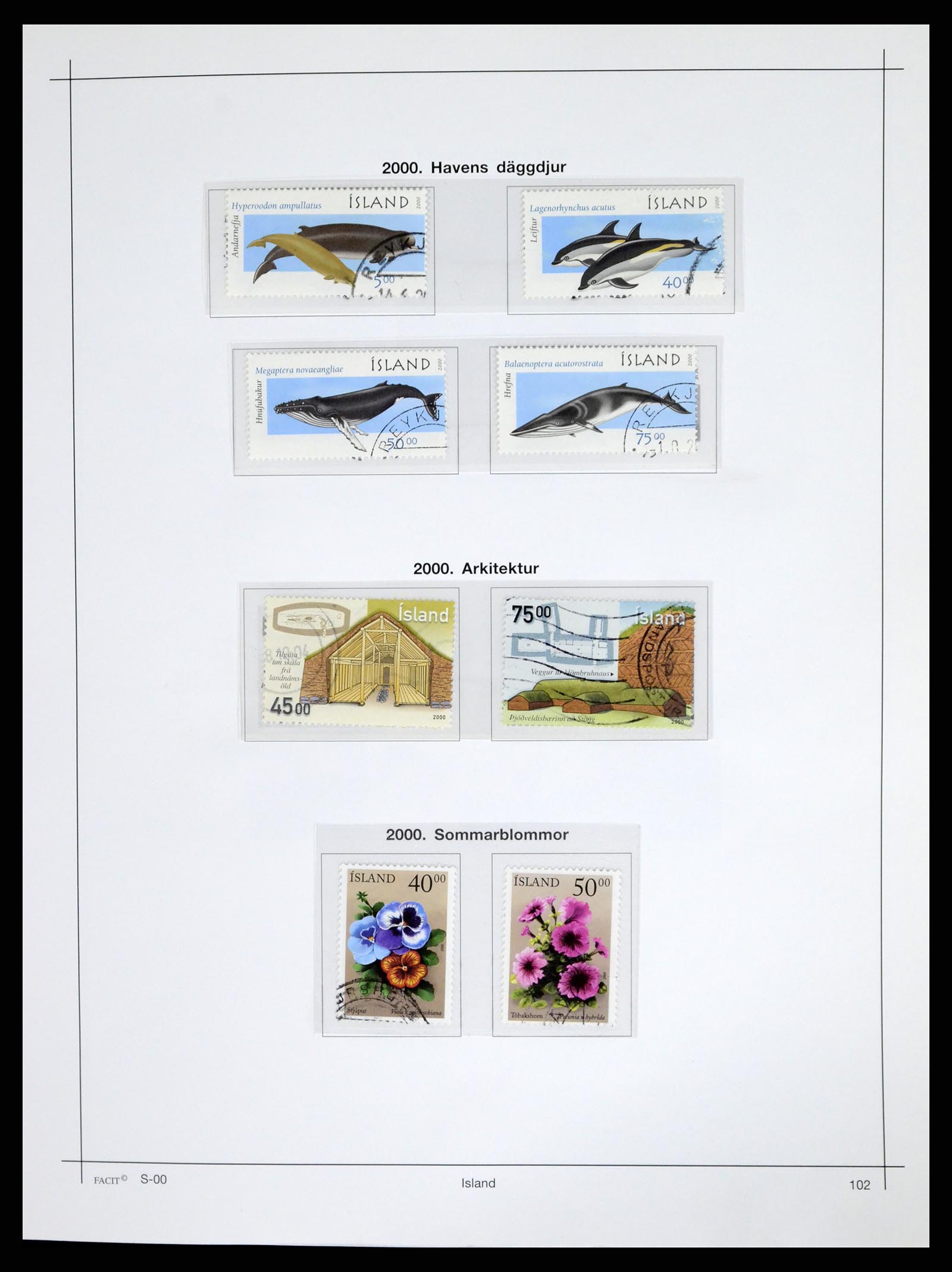 37402 107 - Postzegelverzameling 37402 IJsland 1876-2013.