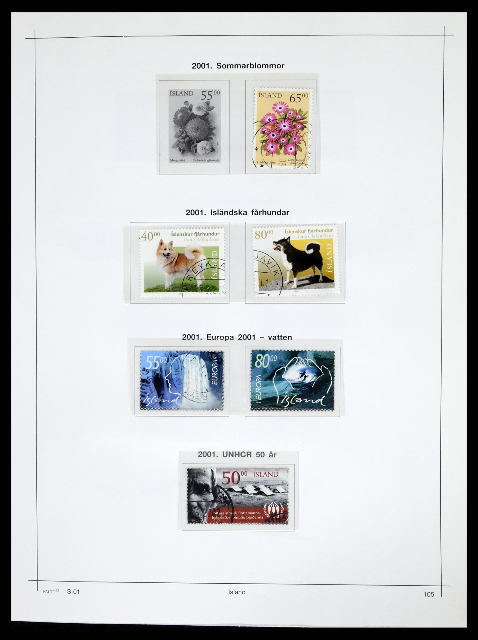 37402 110 - Postzegelverzameling 37402 IJsland 1876-2013.