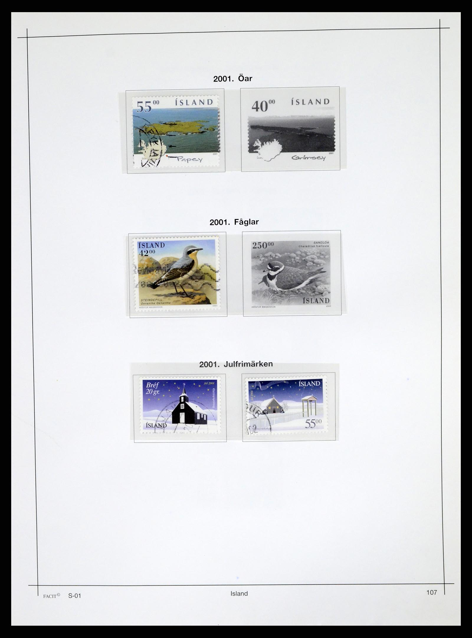 37402 113 - Postzegelverzameling 37402 IJsland 1876-2013.