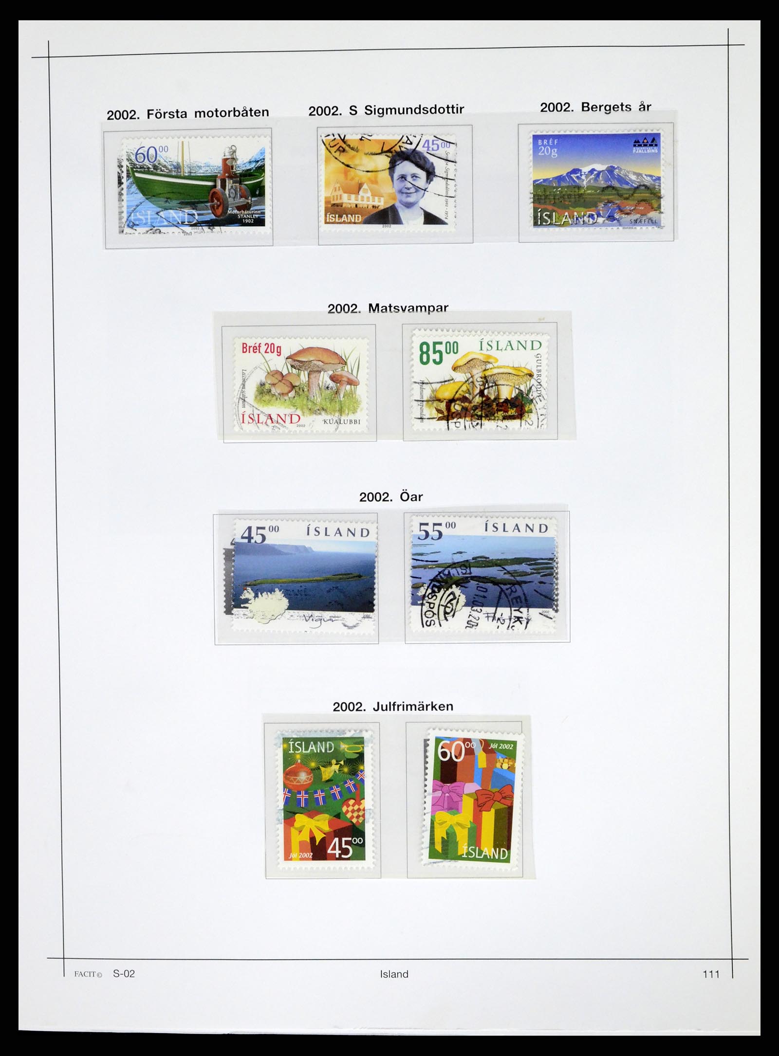 37402 116 - Postzegelverzameling 37402 IJsland 1876-2013.