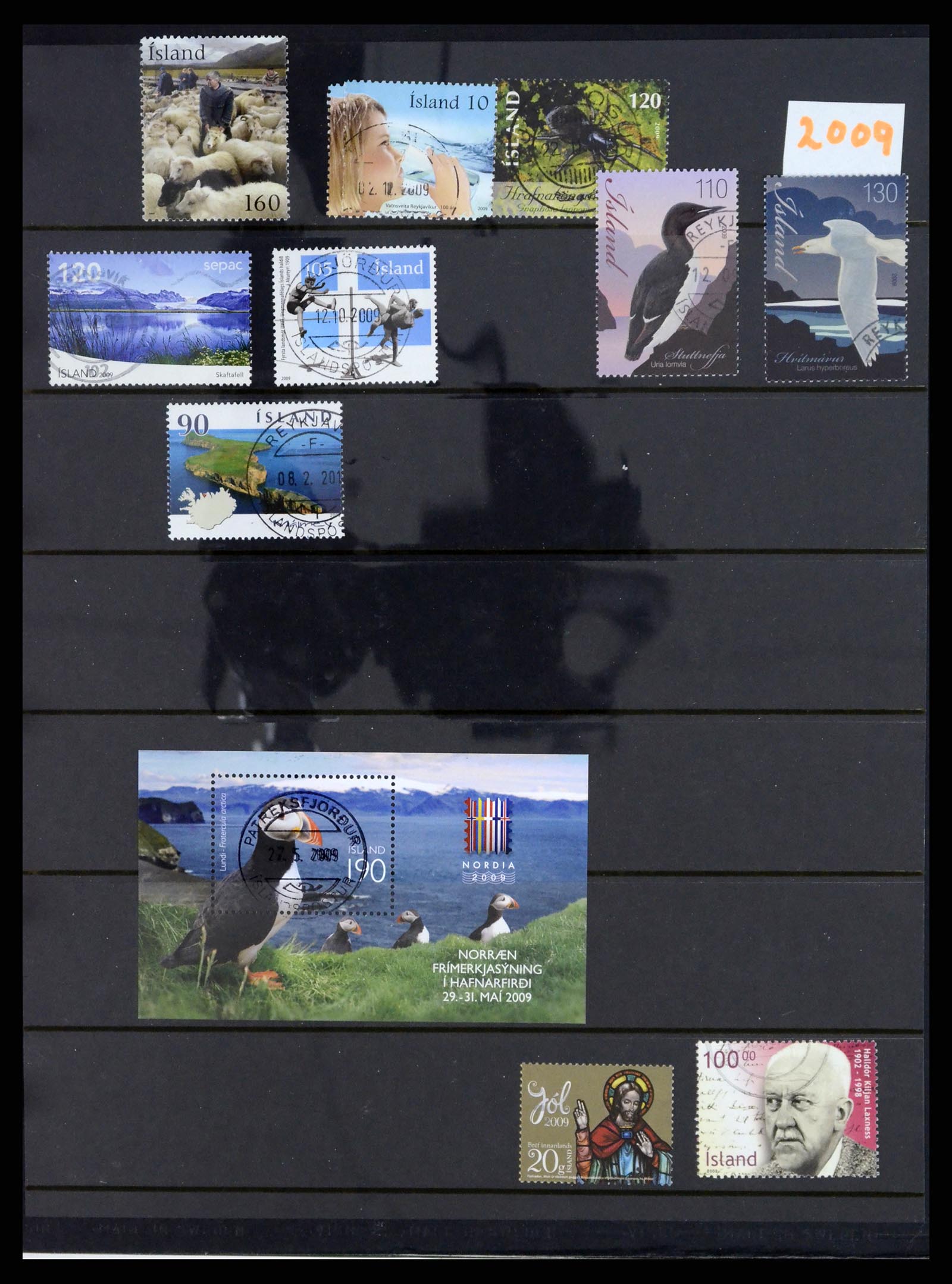 37402 142 - Stamp collection 37402 Iceland 1876-2013.