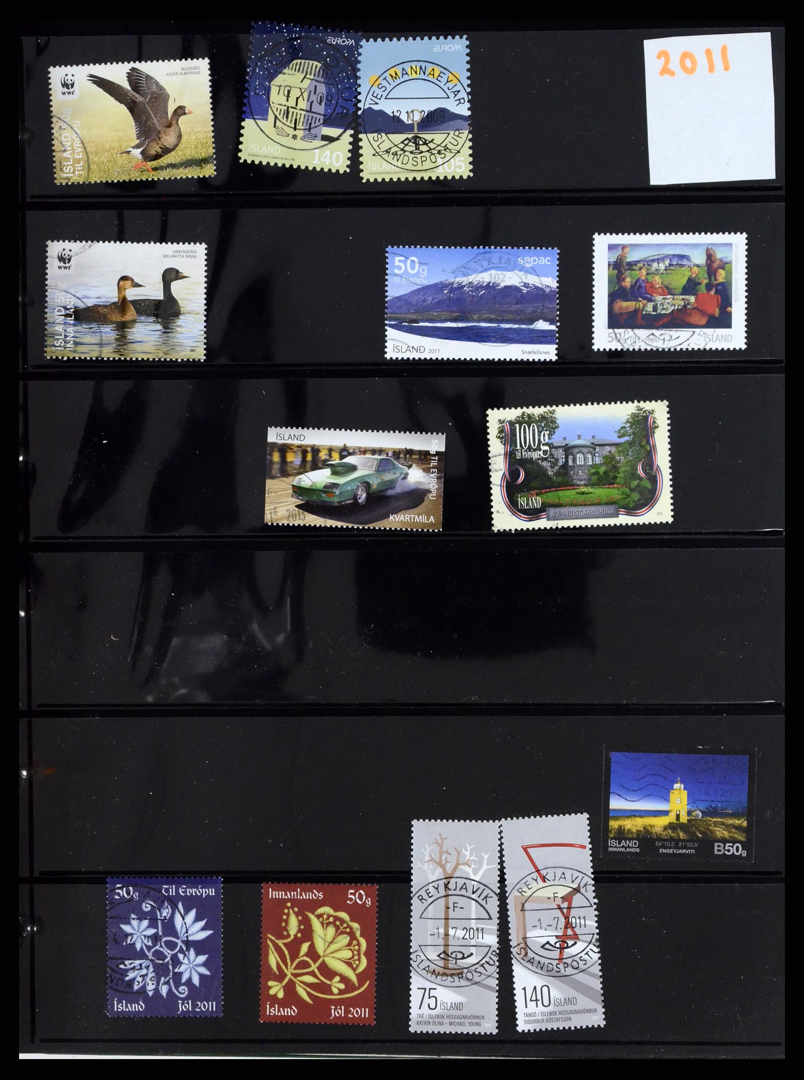 37402 144 - Postzegelverzameling 37402 IJsland 1876-2013.
