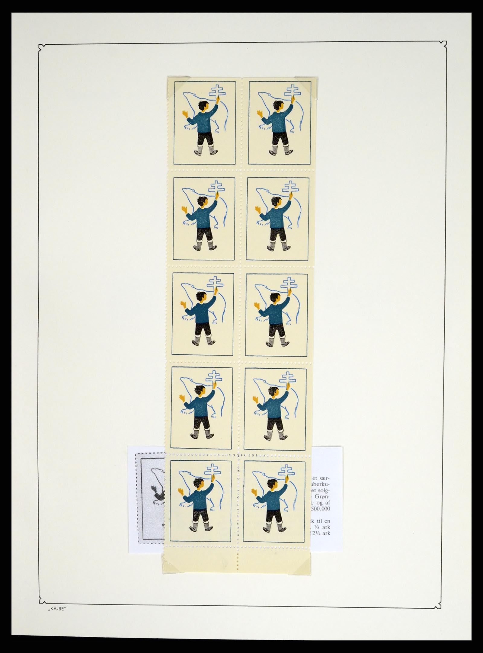 37405 055 - Postzegelverzameling 37405 Groenland 1905-2014.