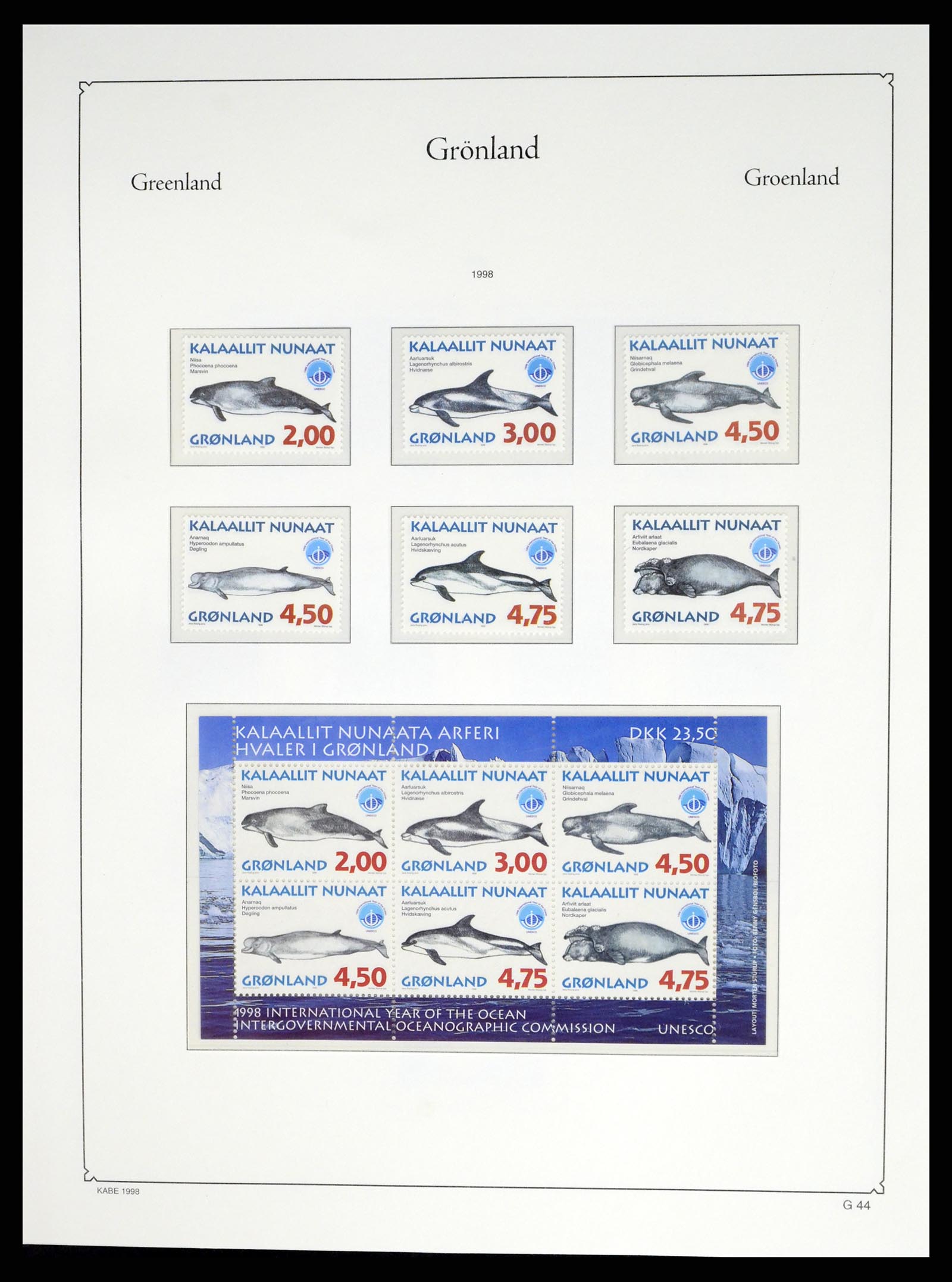 37405 058 - Postzegelverzameling 37405 Groenland 1905-2014.