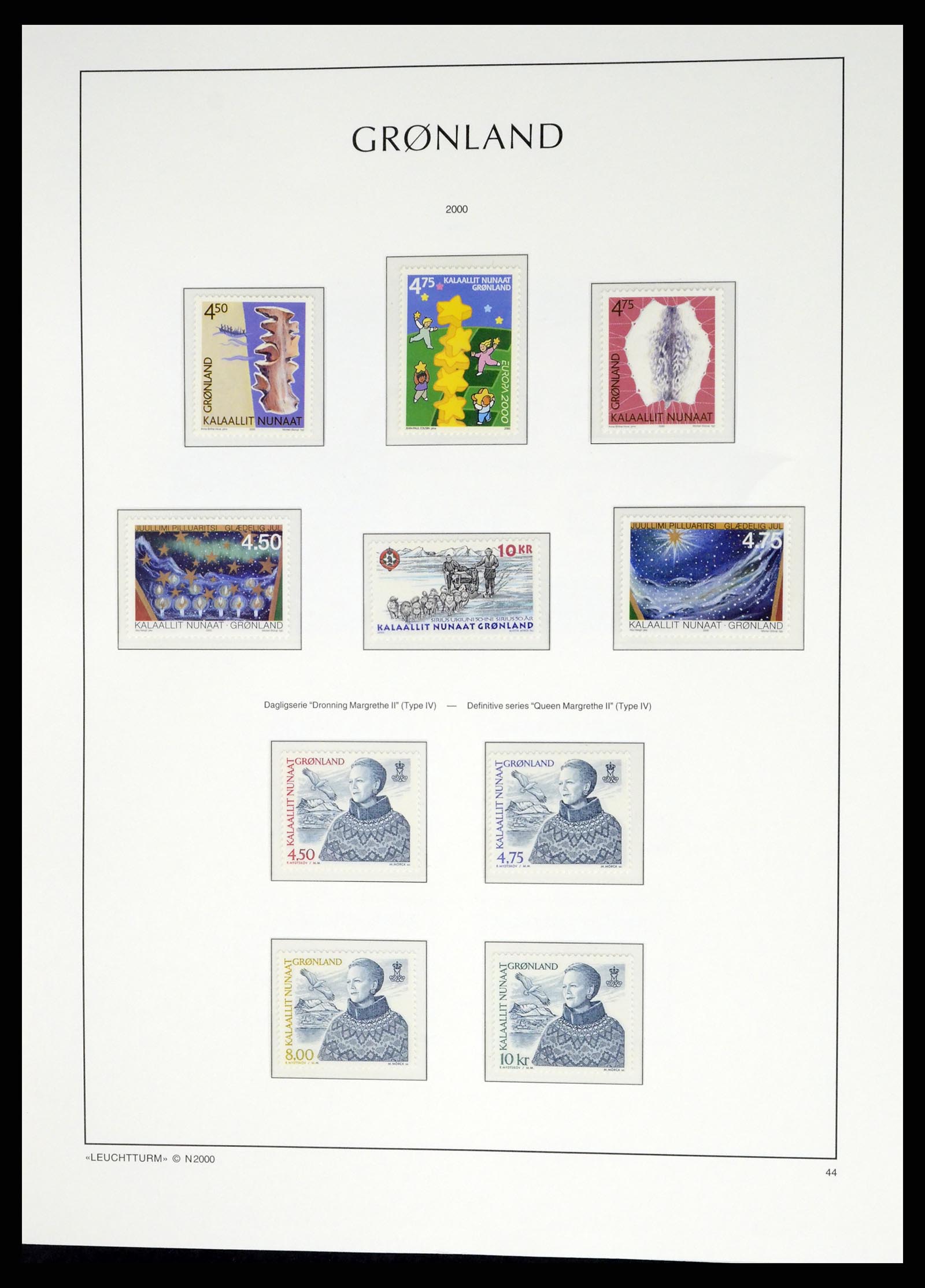 37405 064 - Postzegelverzameling 37405 Groenland 1905-2014.