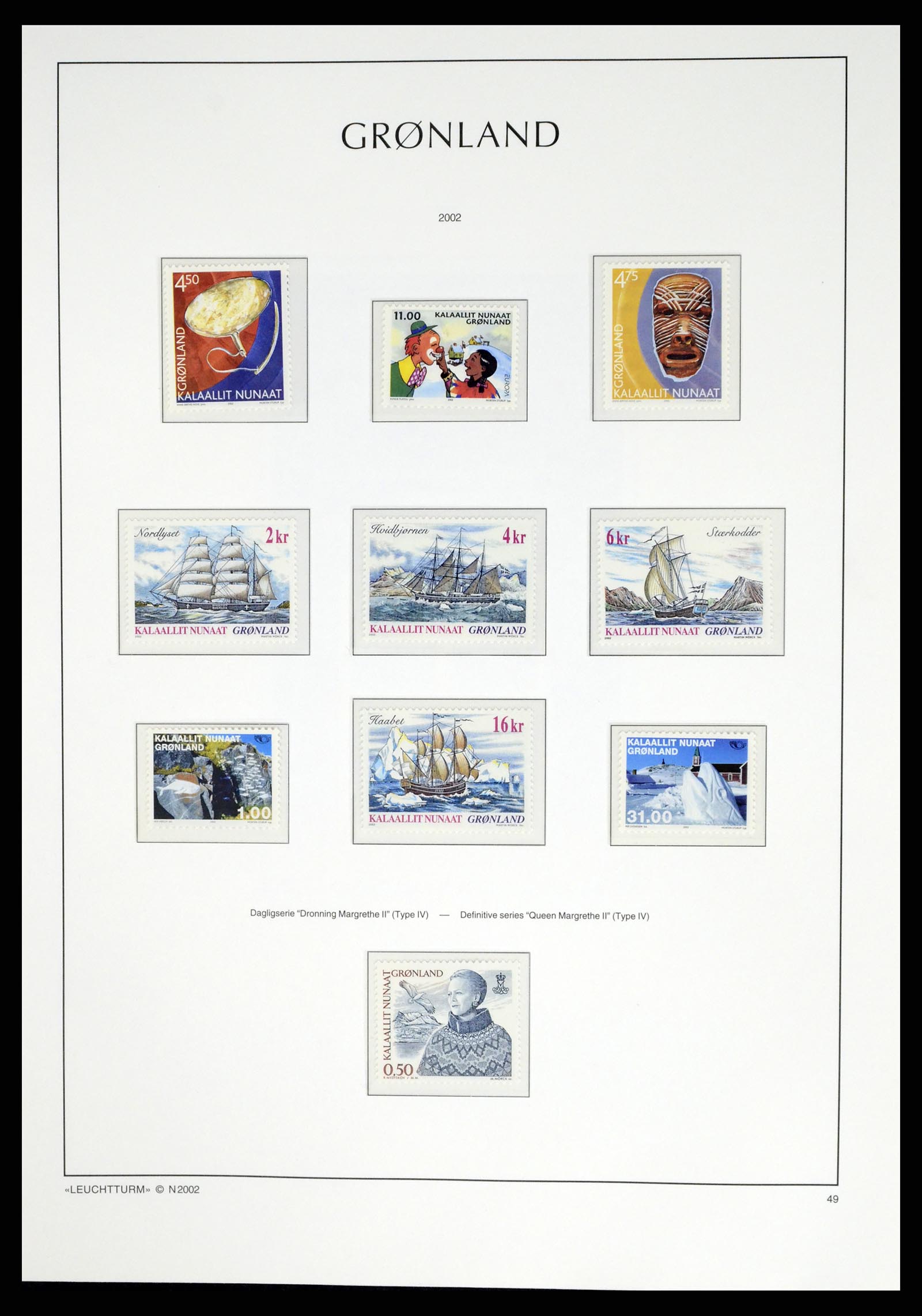 37405 069 - Postzegelverzameling 37405 Groenland 1905-2014.