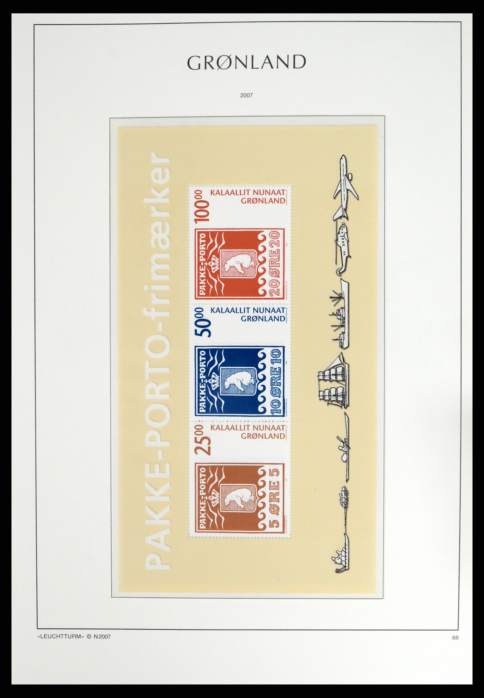 37405 088 - Postzegelverzameling 37405 Groenland 1905-2014.