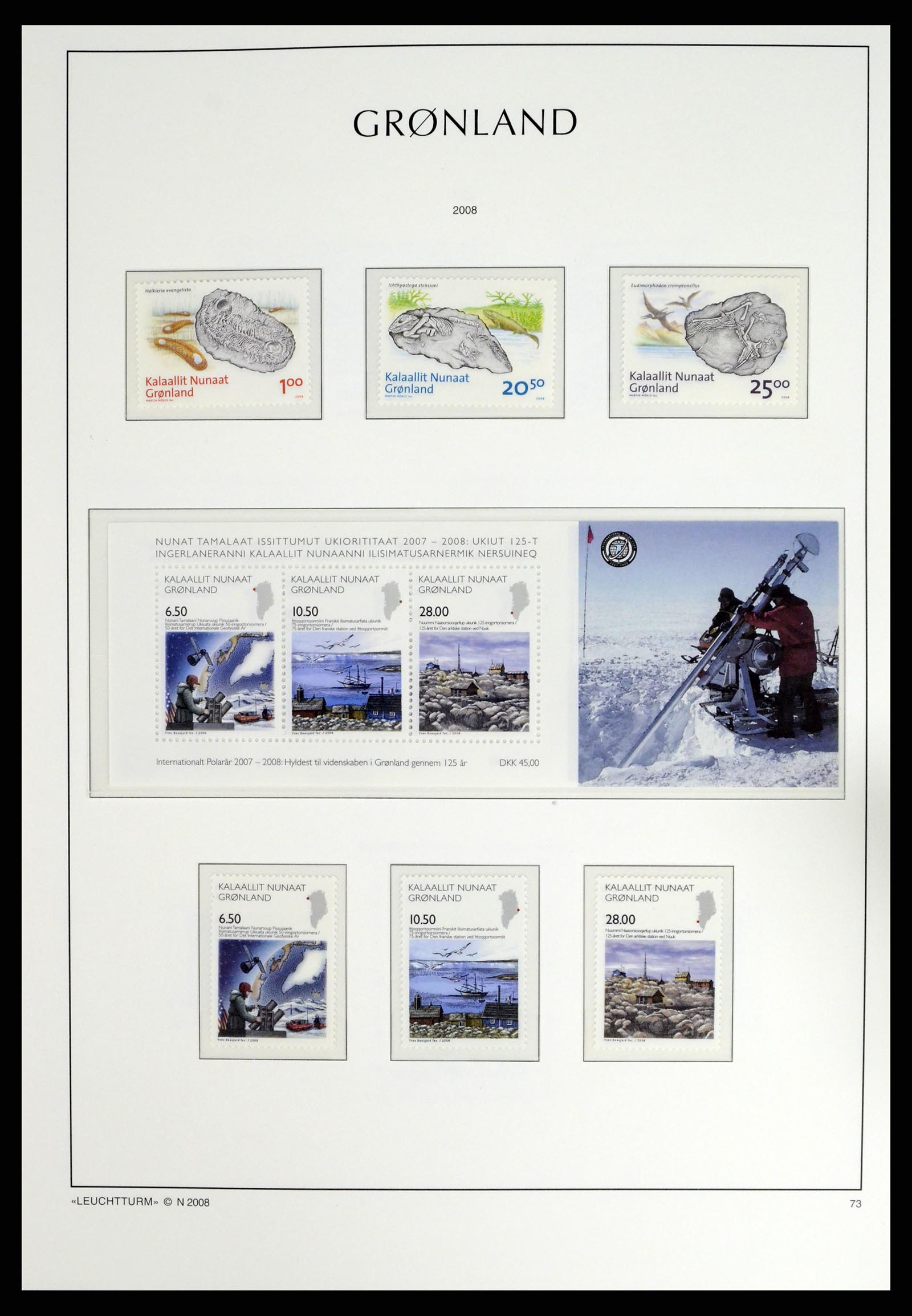 37405 093 - Postzegelverzameling 37405 Groenland 1905-2014.