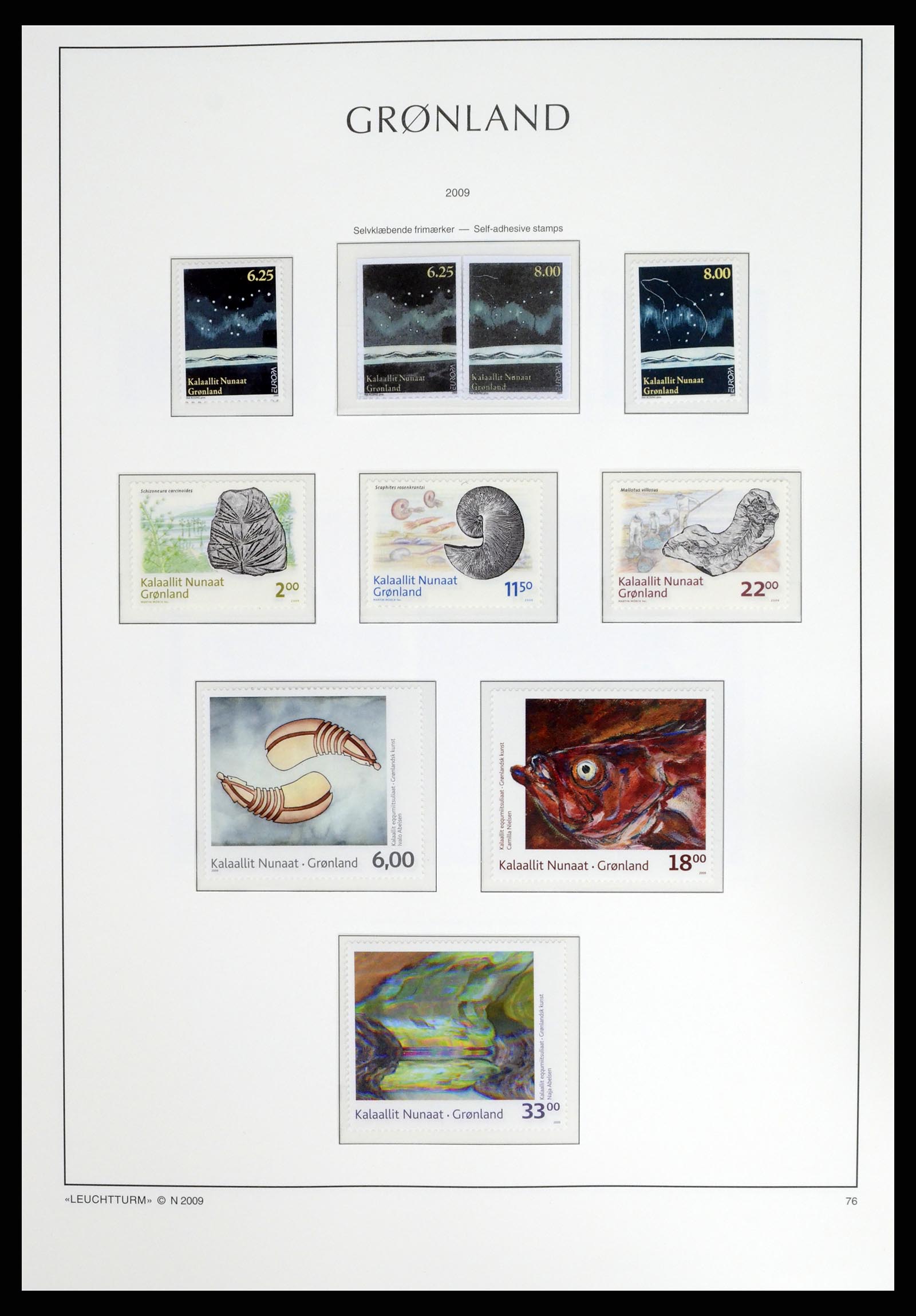 37405 096 - Postzegelverzameling 37405 Groenland 1905-2014.