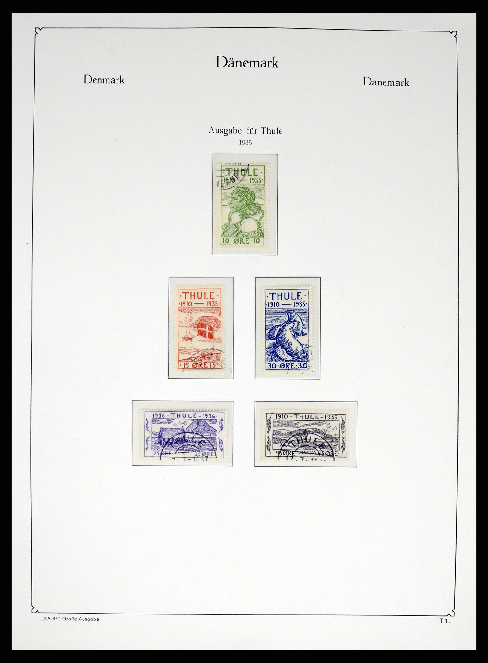 37406 001 - Postzegelverzameling 37406 Groenland 1938-2014.